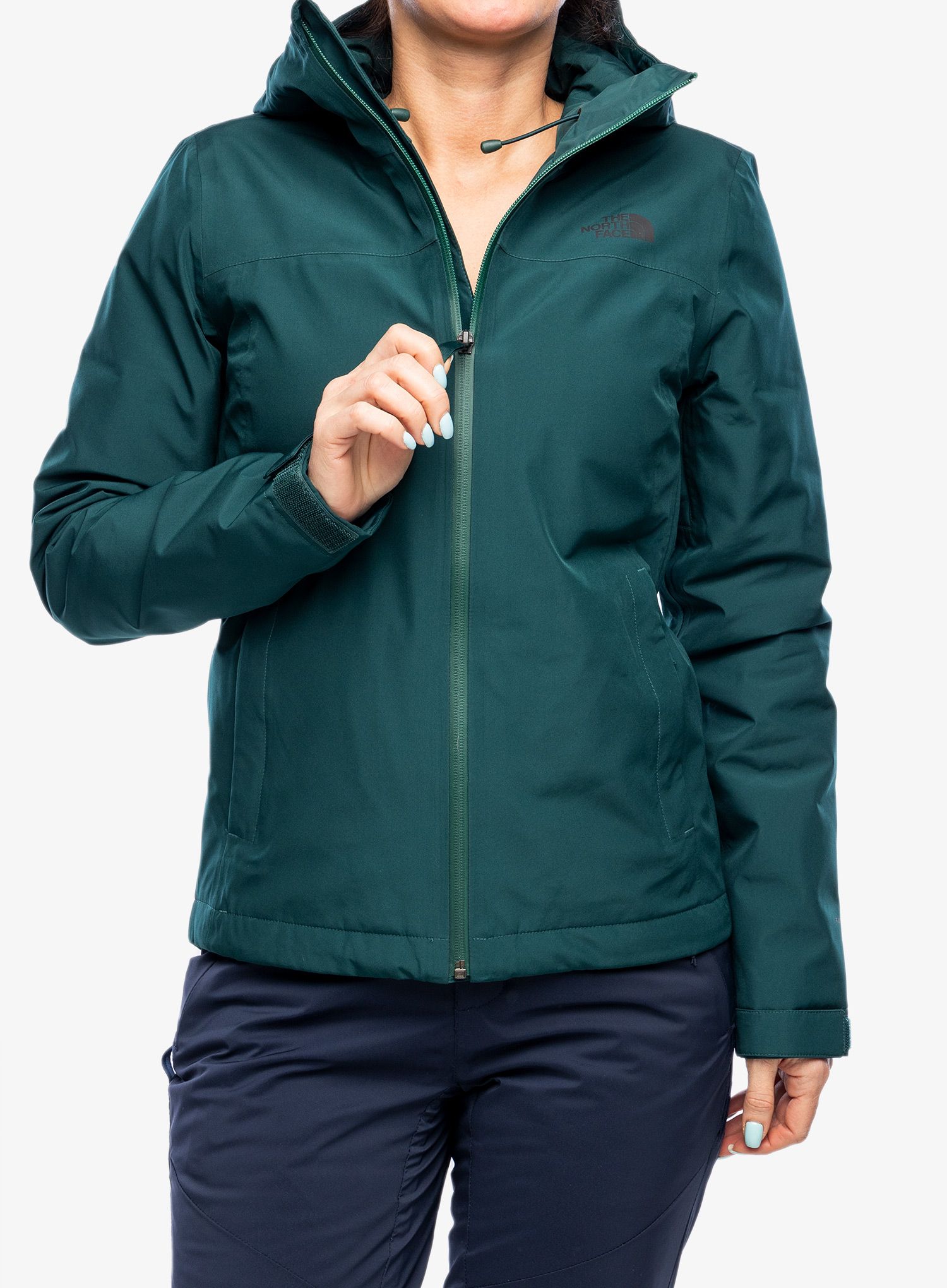 Ženska jakna The North Face Dryzzle FUTURELIGHT Insulated Jacket - ponderosa green