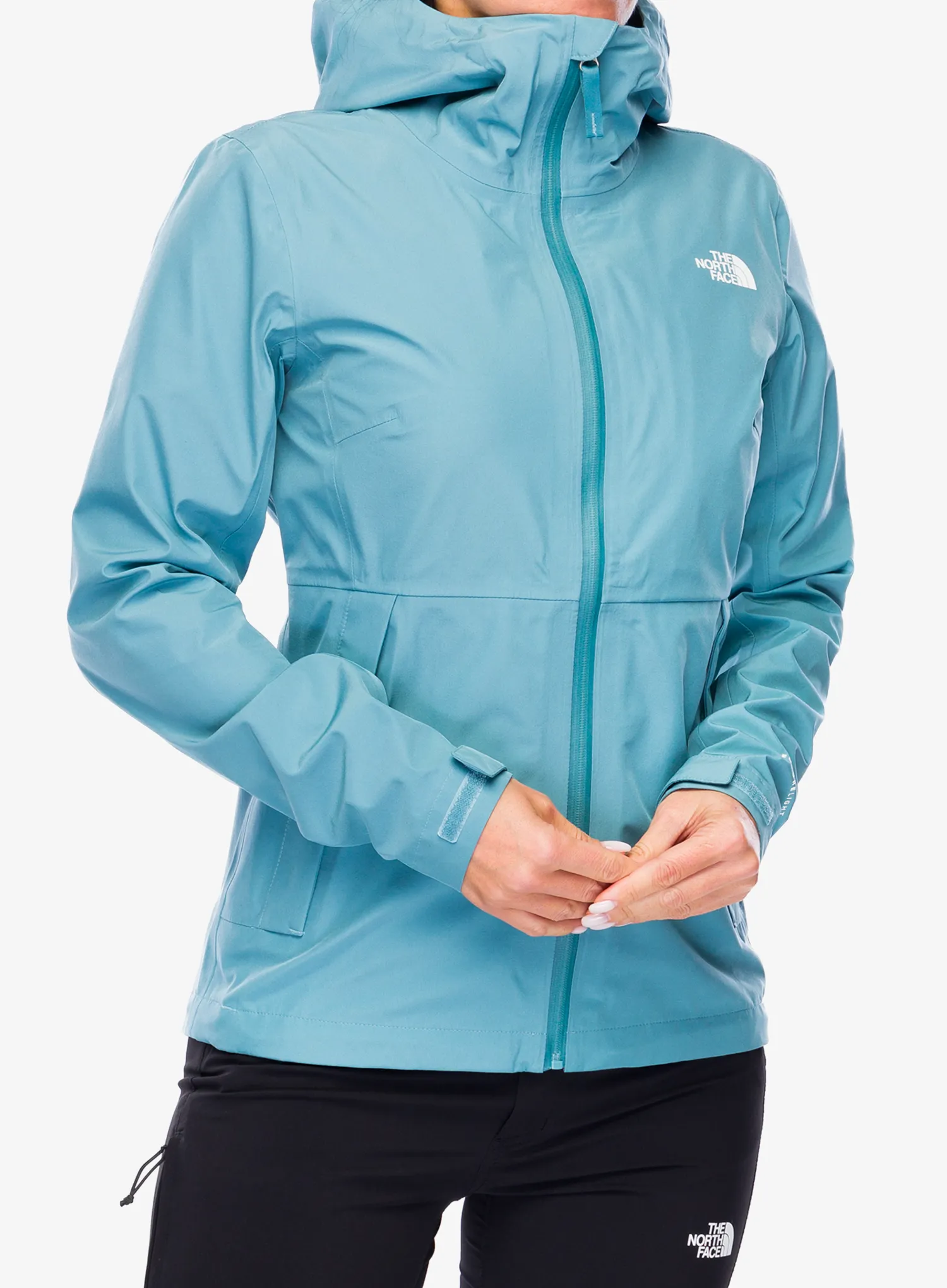 Ženska kišna jakna The North Face Dryzzle Futurelight Jacket - algae blue