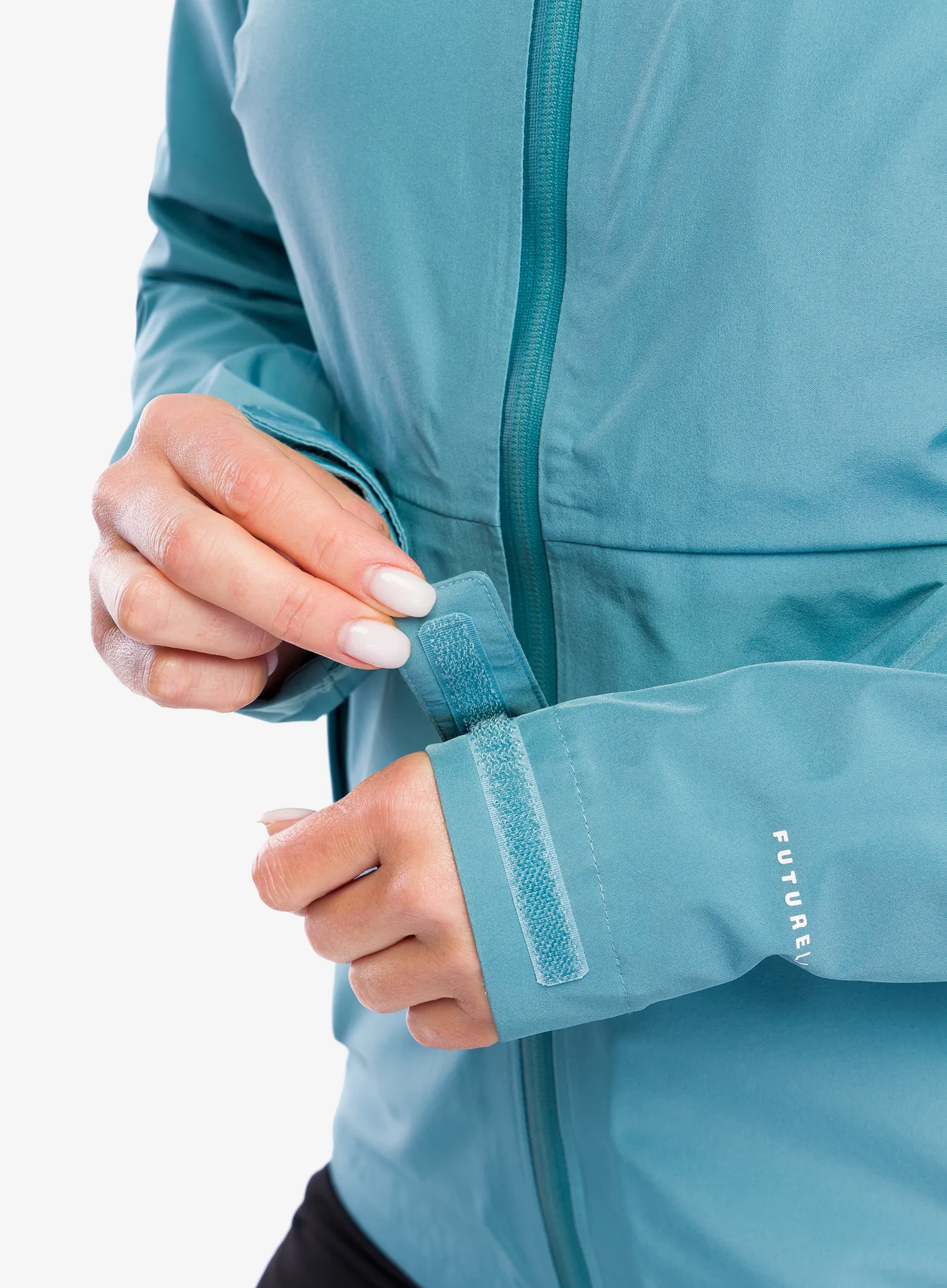 Ženska kišna jakna The North Face Dryzzle Futurelight Jacket - algae blue