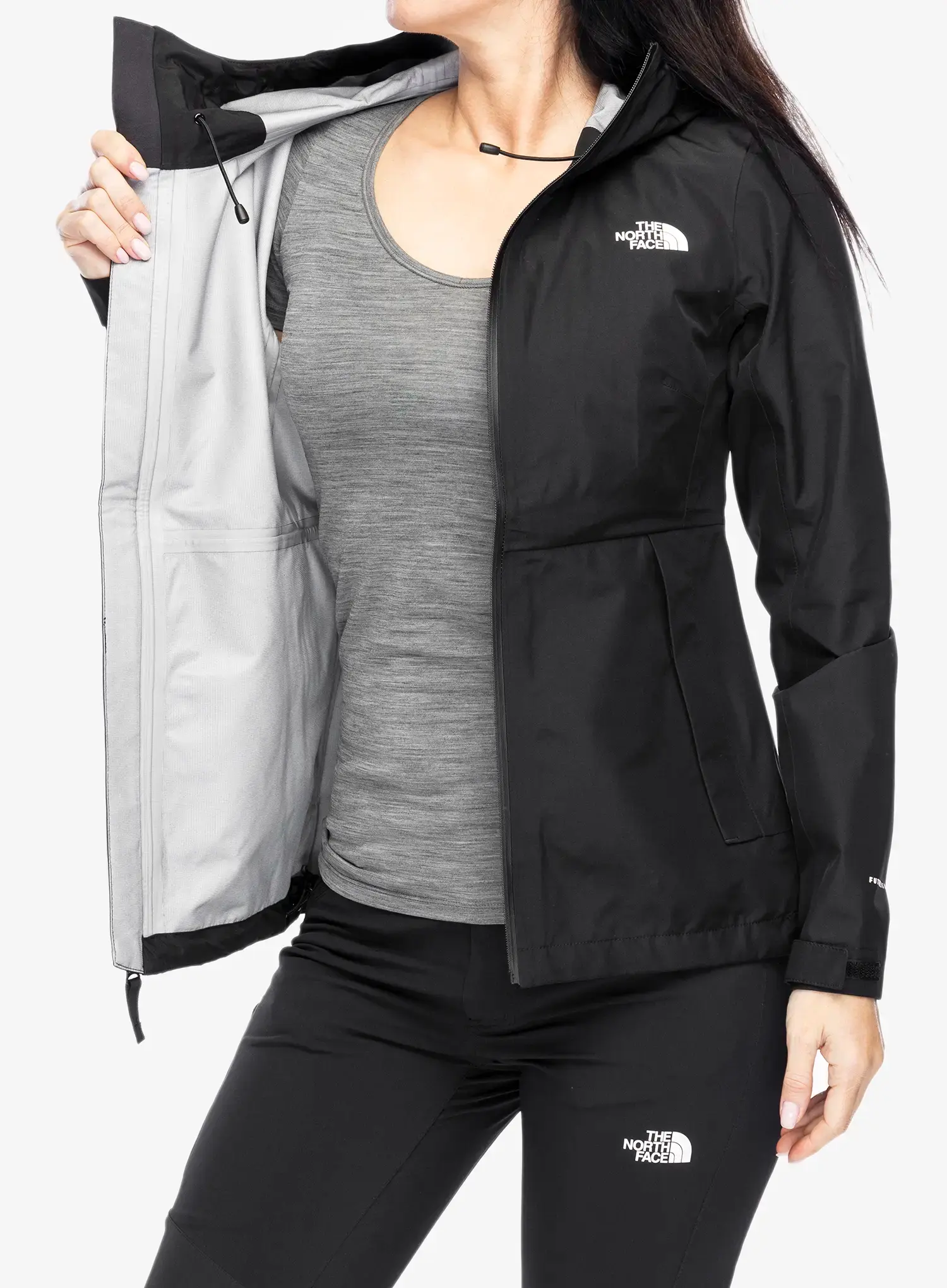 Ženska kišna jakna The North Face Dryzzle Futurelight Jacket - tnf black