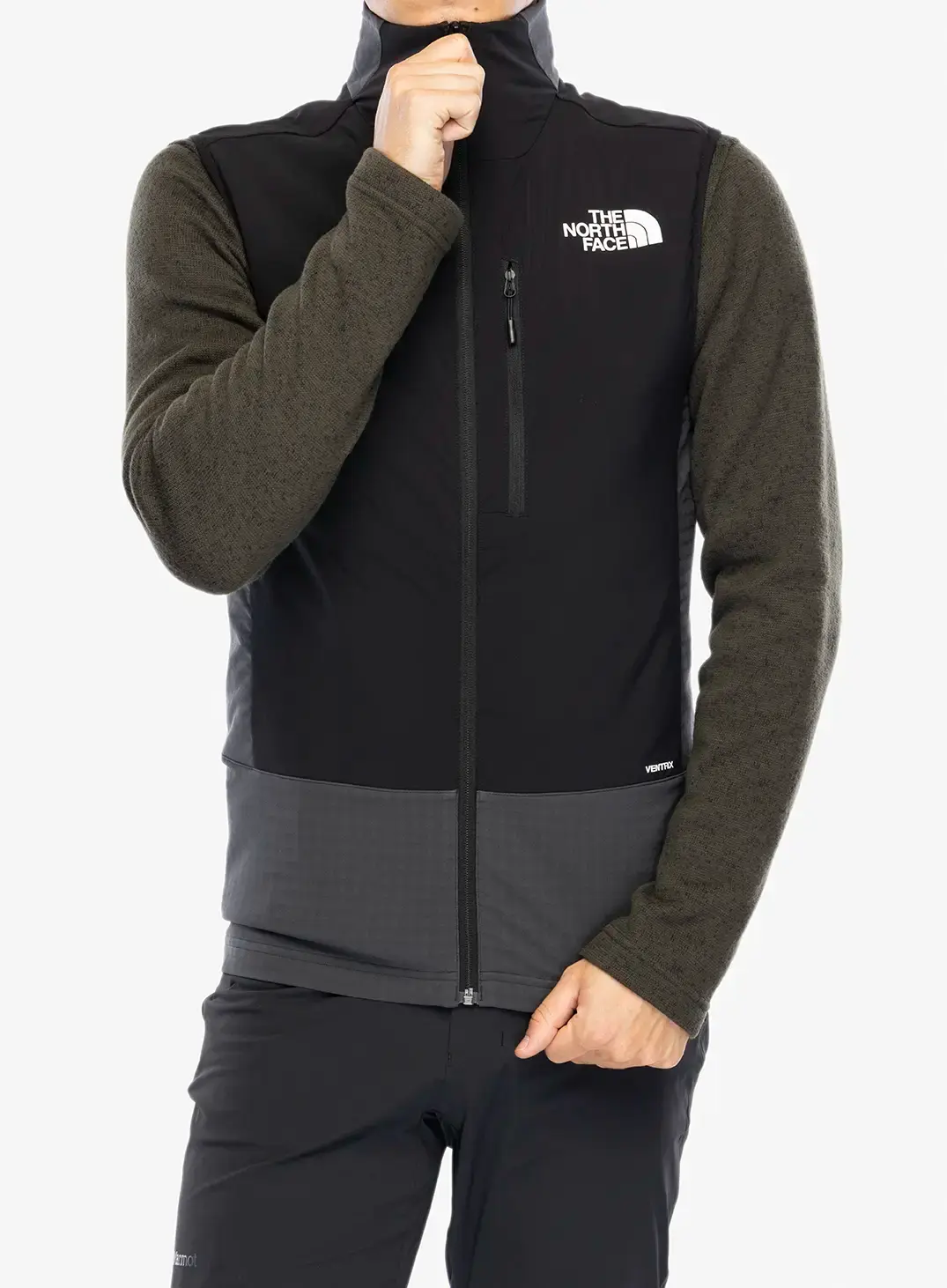 Prsluk The North Face Elixir Hybrid Ventrix Vest - asphalt grey/tnf black