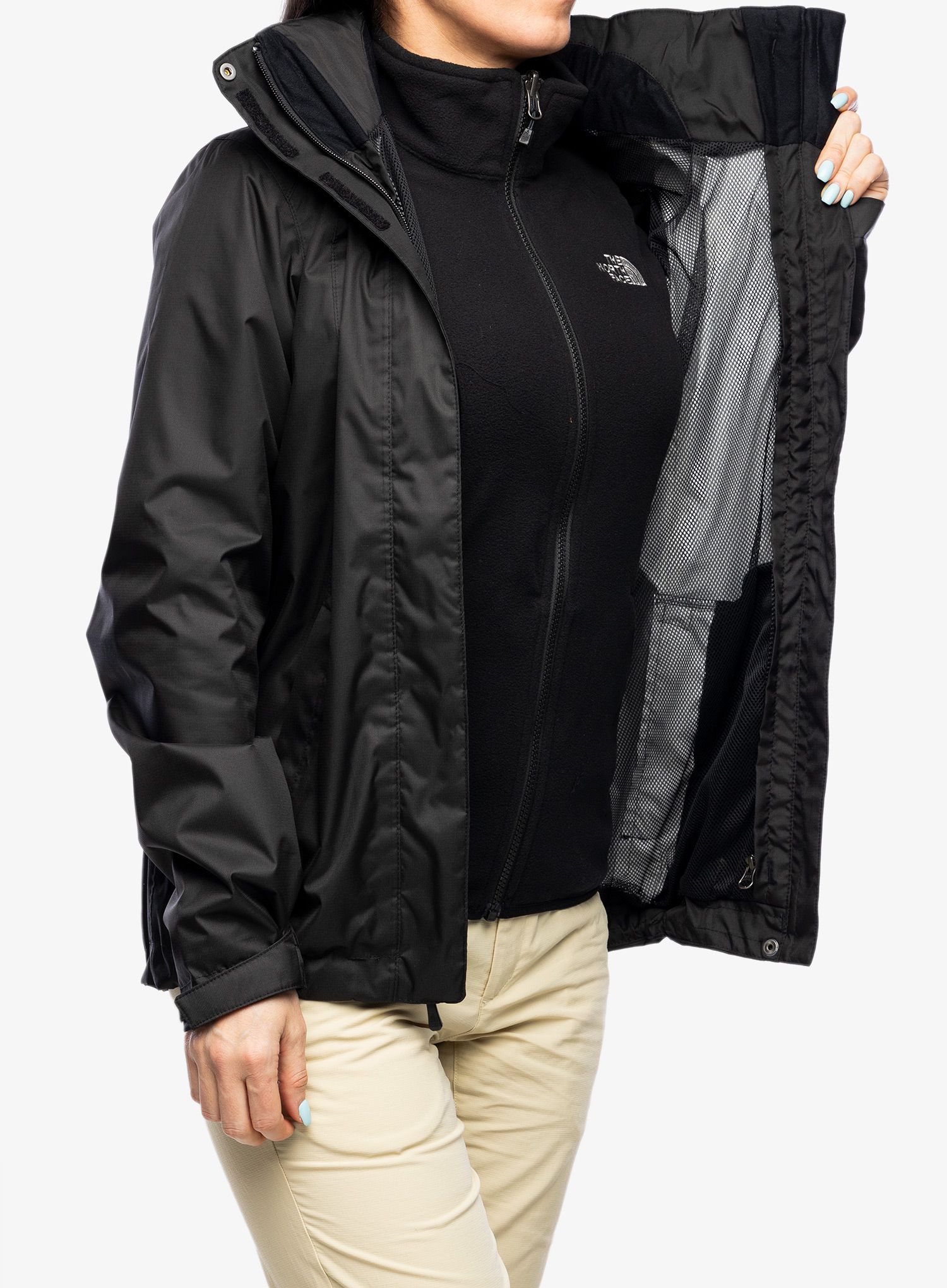 Ženska jakna 3u1 The North Face Evolve II Triclimate - tnf black/tnf black