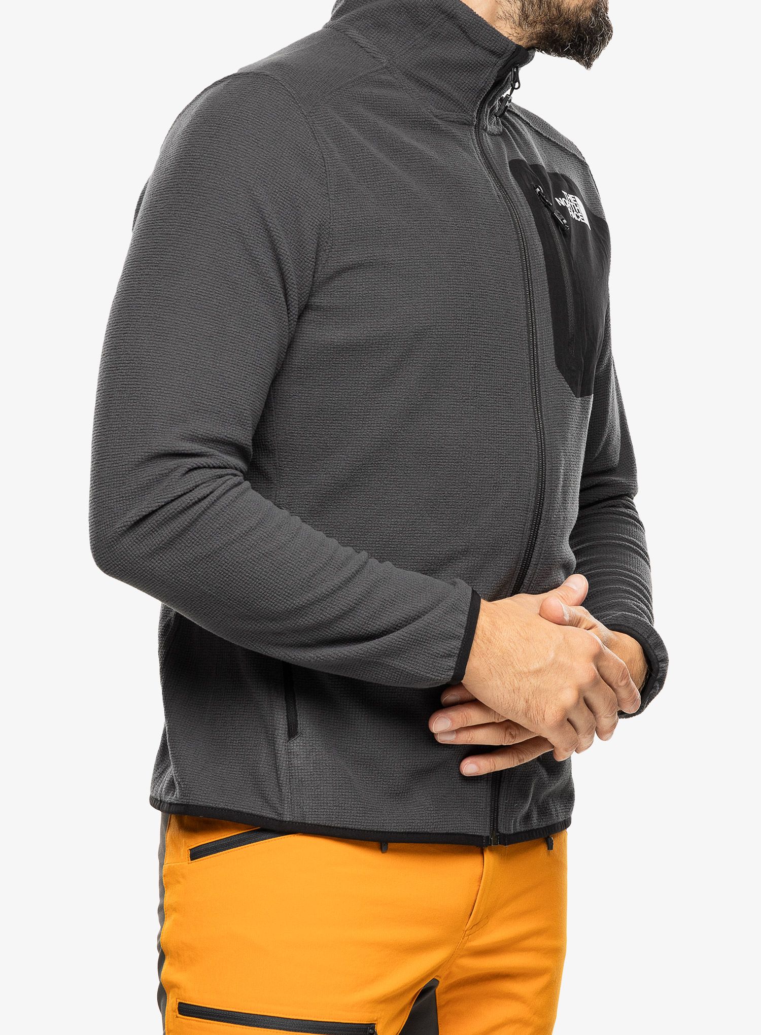 Dukserica na otkopčavanje The North Face Experit Grid Fleece - asphalt grey/black