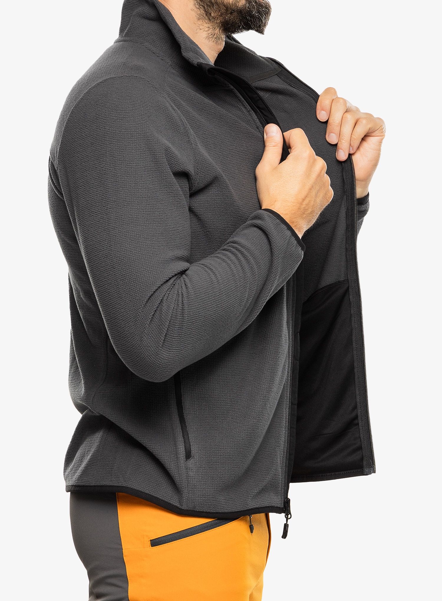 Dukserica na otkopčavanje The North Face Experit Grid Fleece - asphalt grey/black