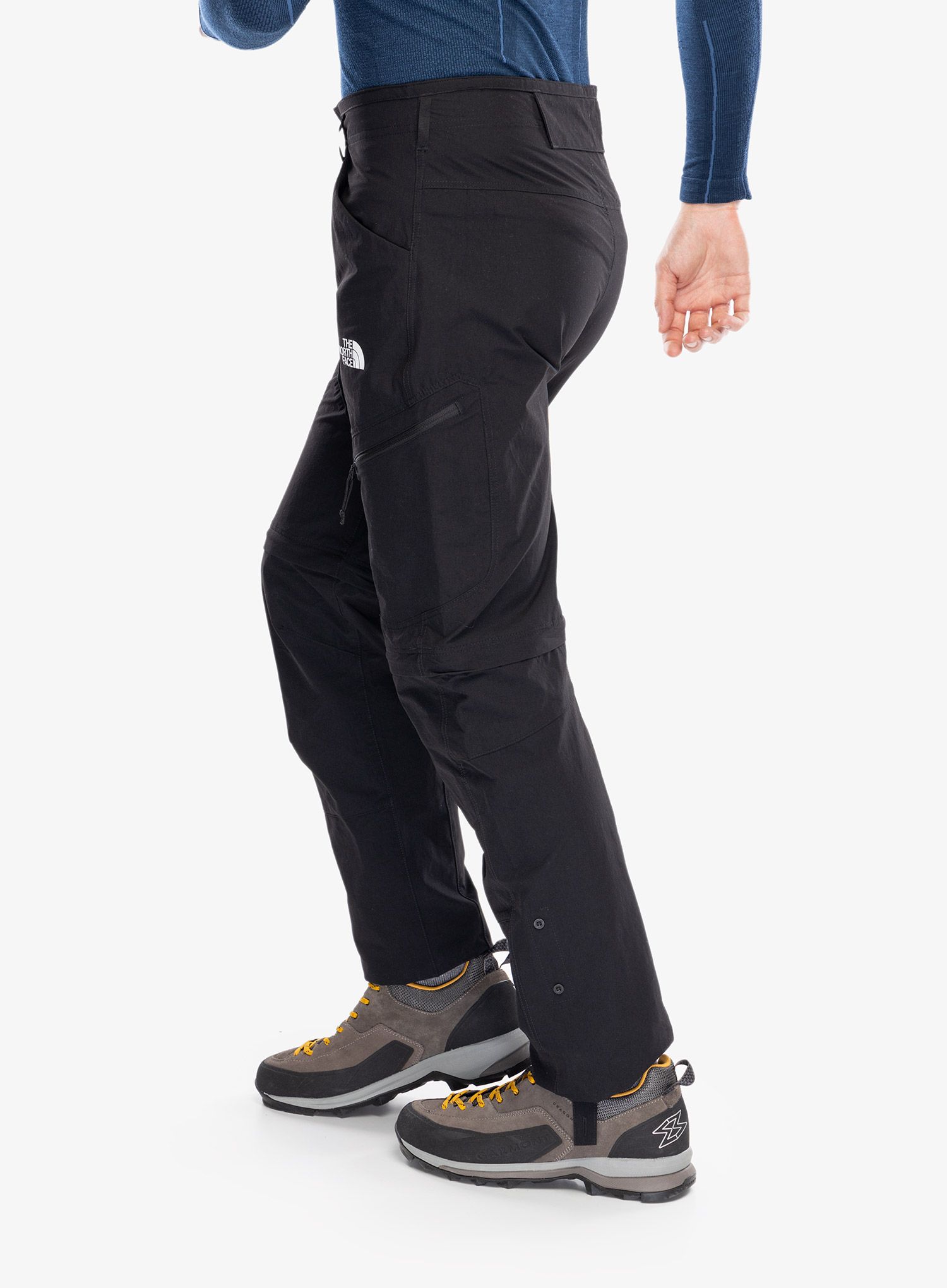 Planinarske hlače The North Face Exploration Conv Reg Tapered Pant Eu - tnf black