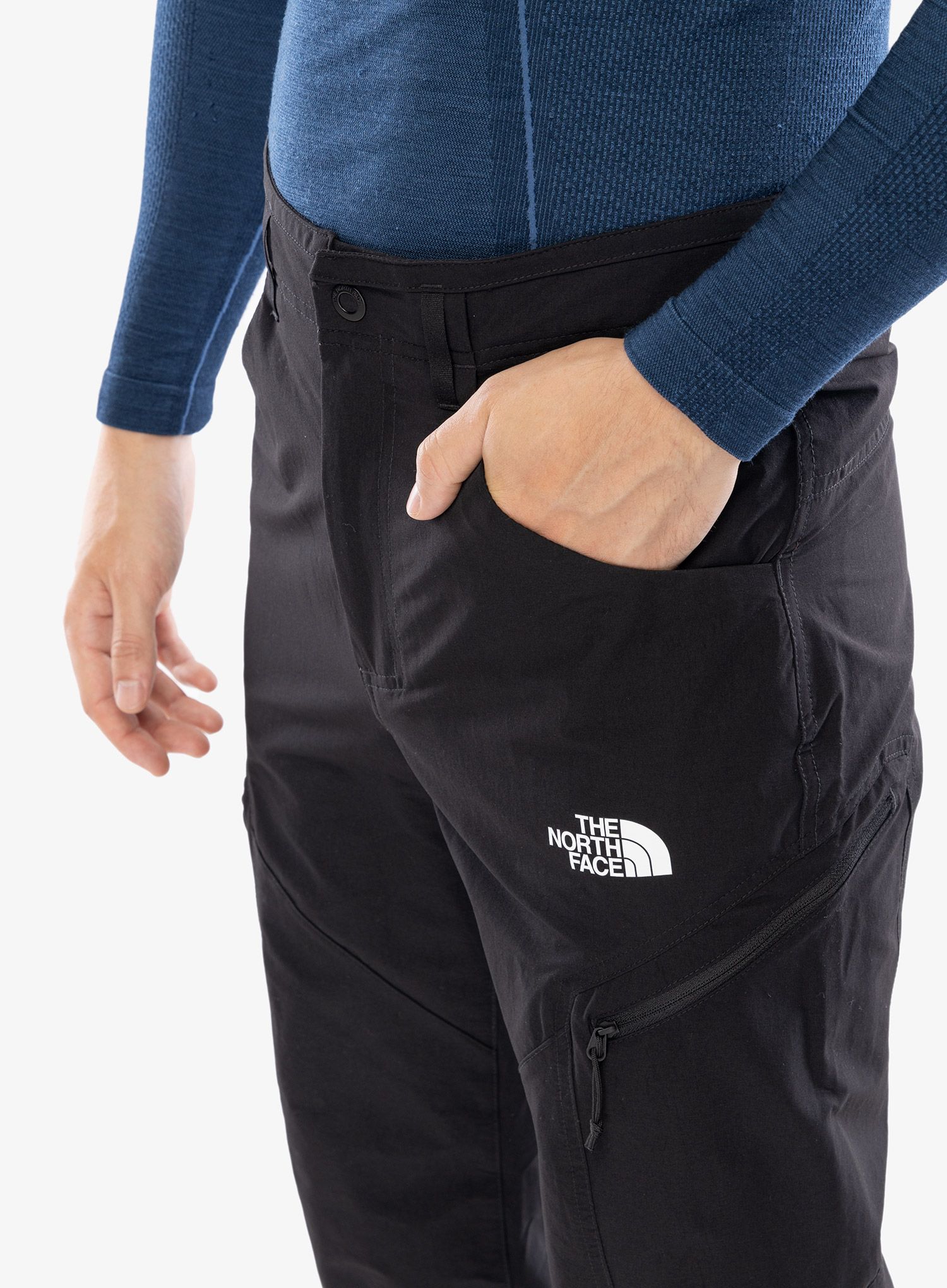 Planinarske hlače The North Face Exploration Reg Tapered Pant - tnf black