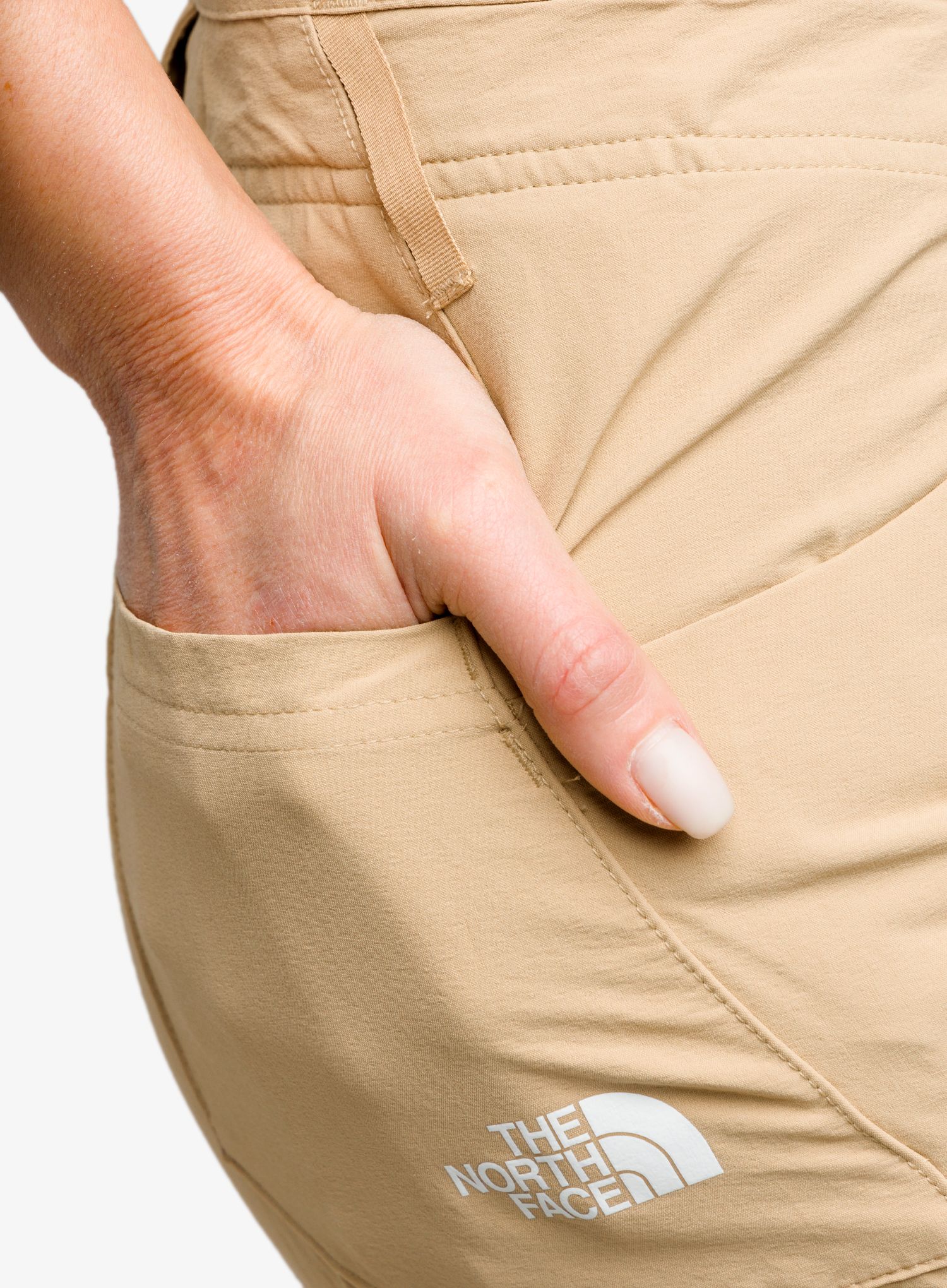 Ženske kratke hlače The North Face Exploration Short - khaki stone