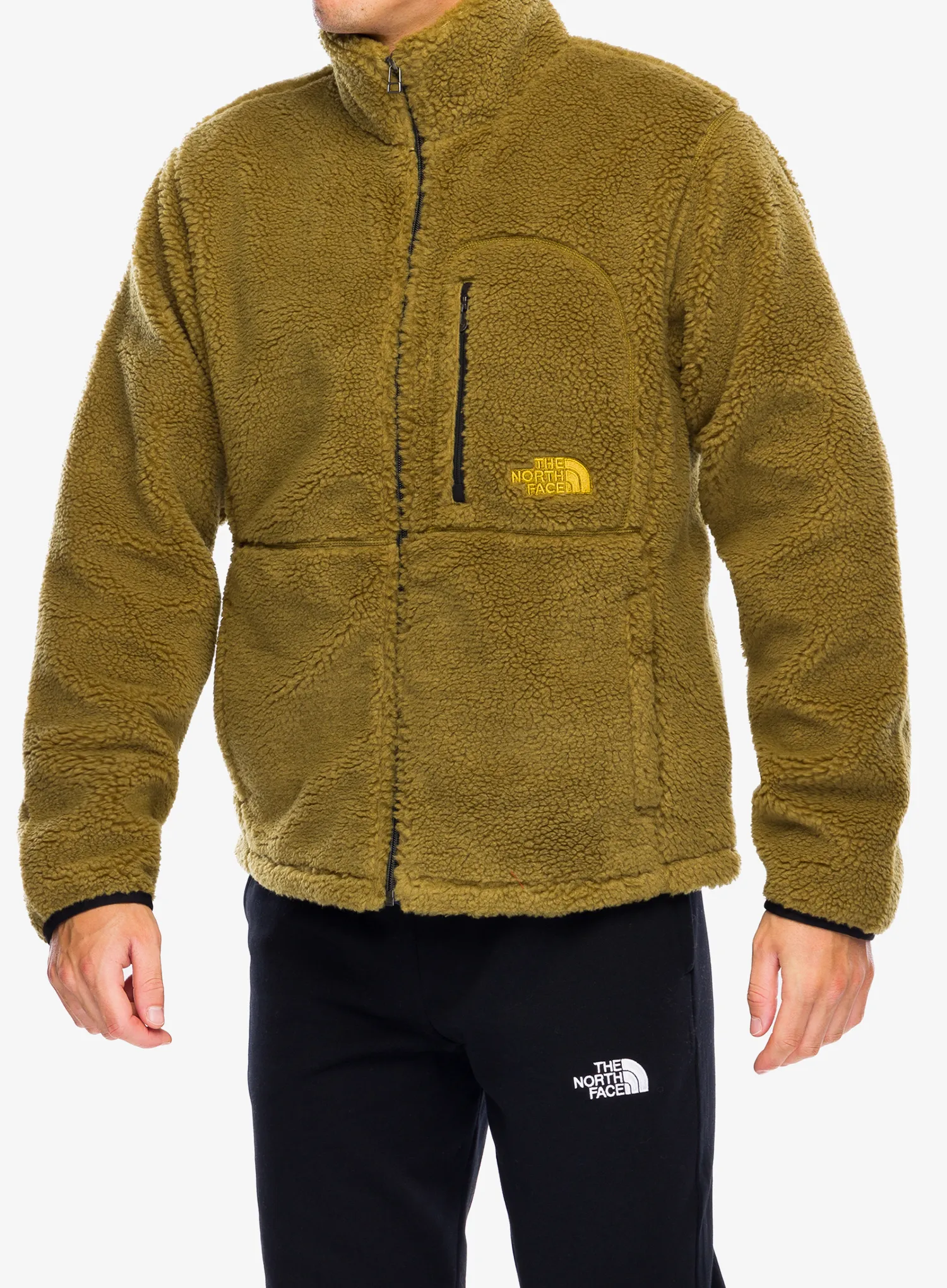 Jakna od flisa The North Face Extreme Pile 2 FZ Jacket - moss green/tnf black