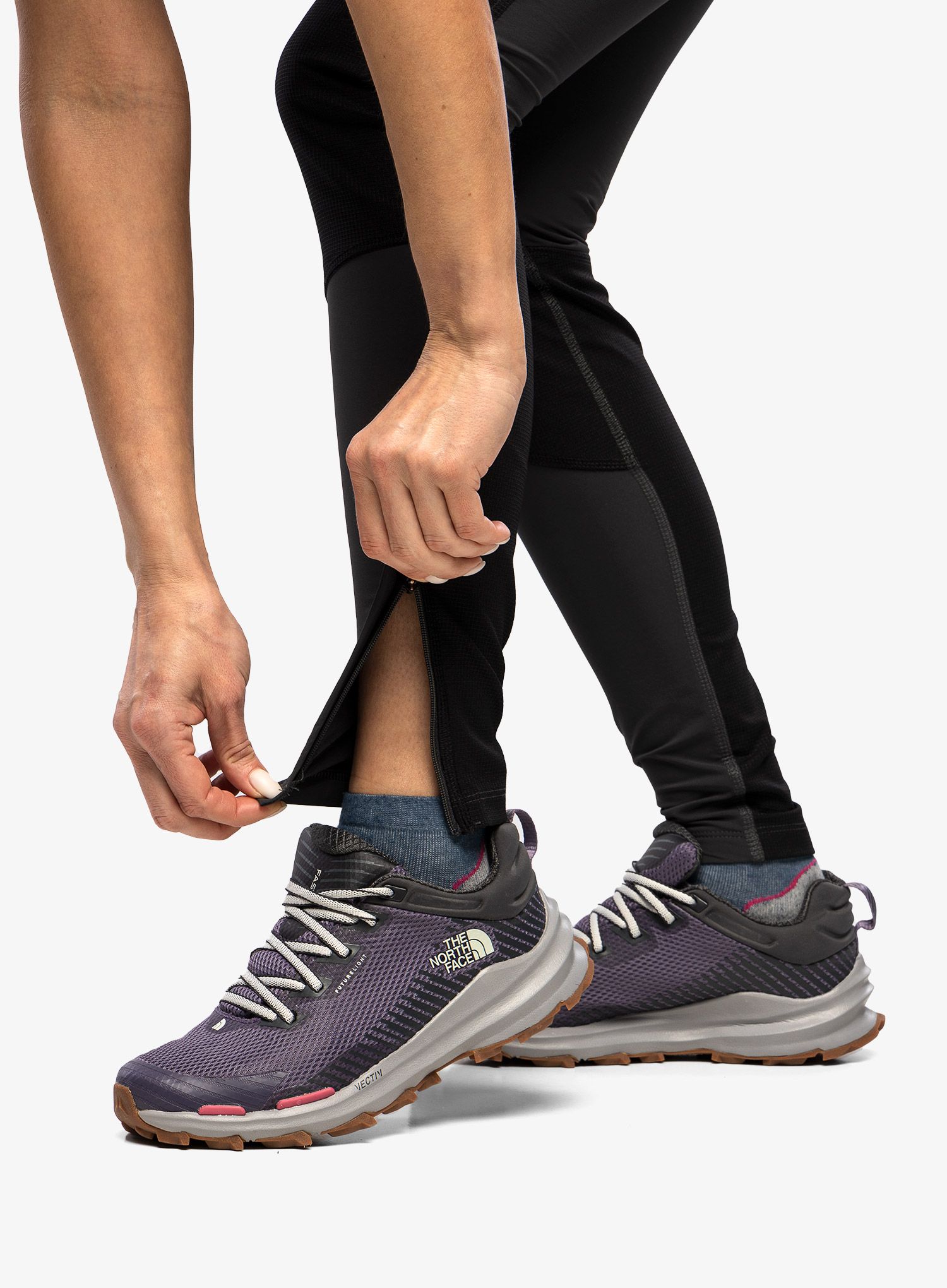 Ženske penjačke hlače The North Face Felik Alpine Tight - grey/black