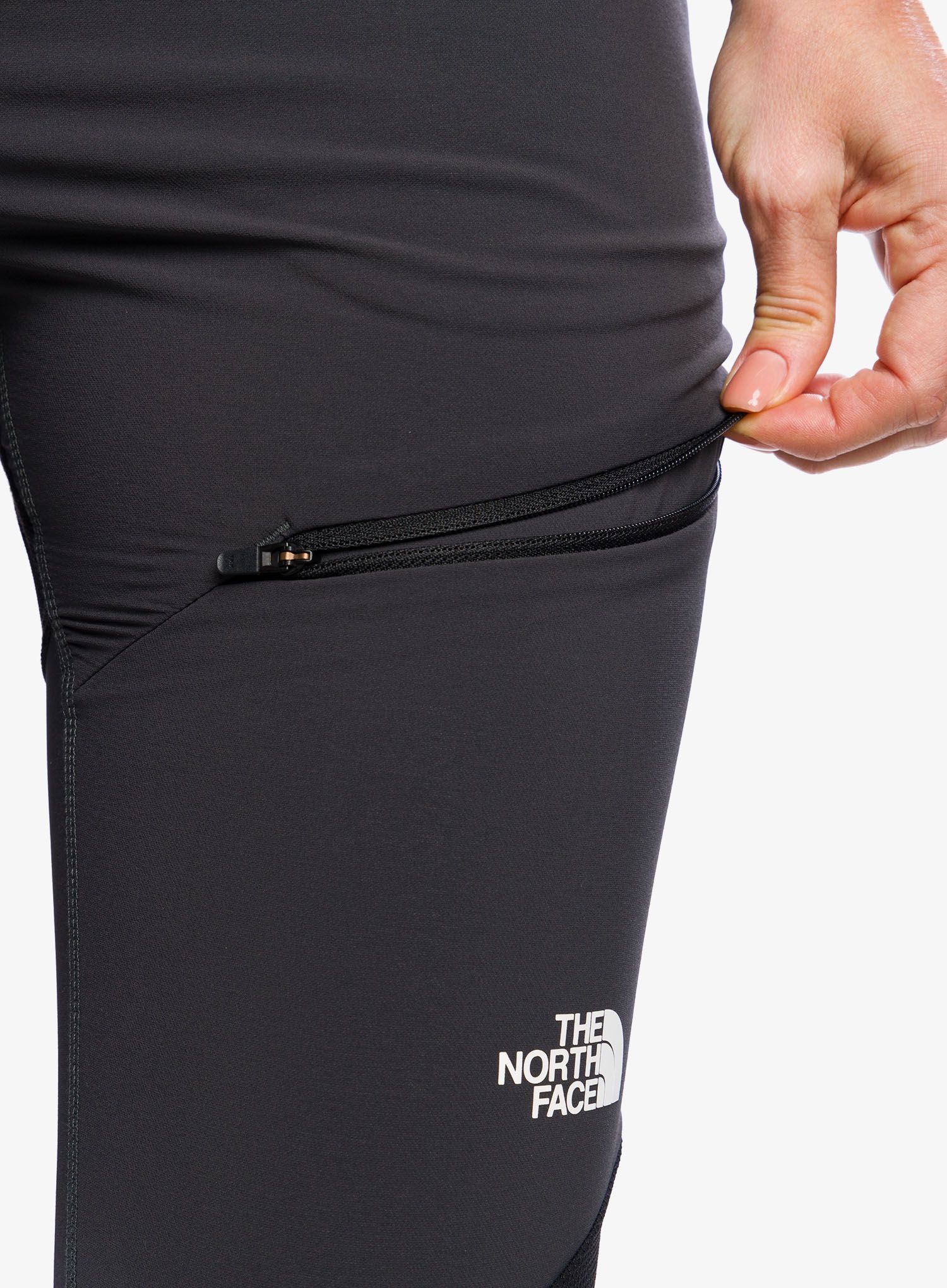 Ženske penjačke hlače The North Face Felik Alpine Tight - grey/blk