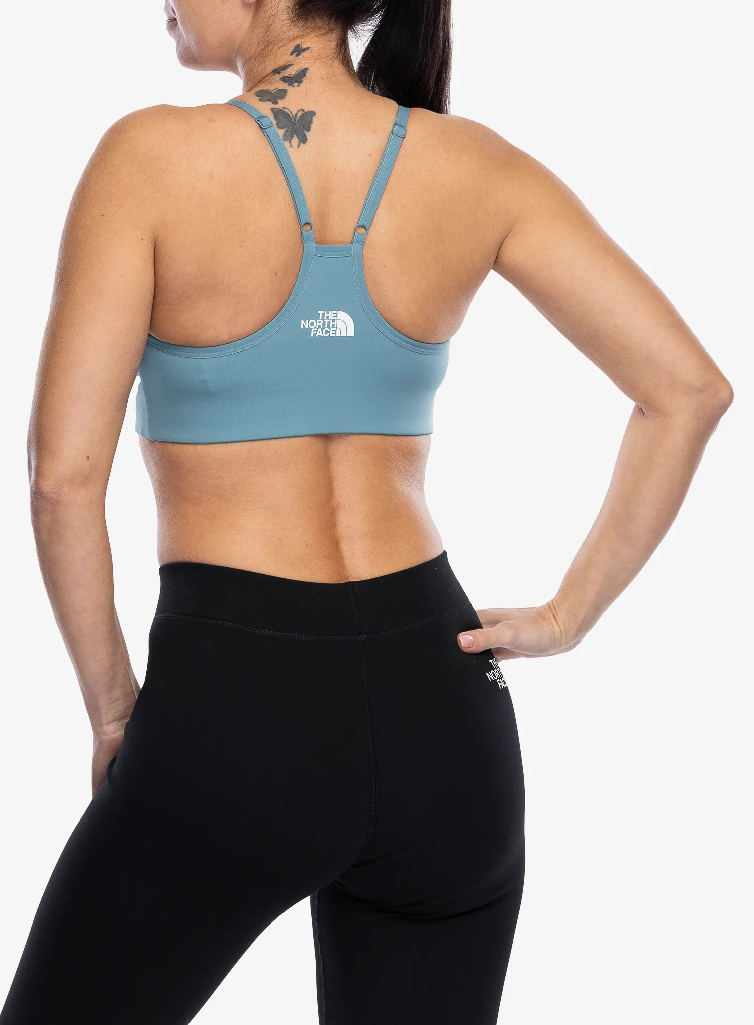 Sportski grudnjak The North Face Flex Bra - algae blue