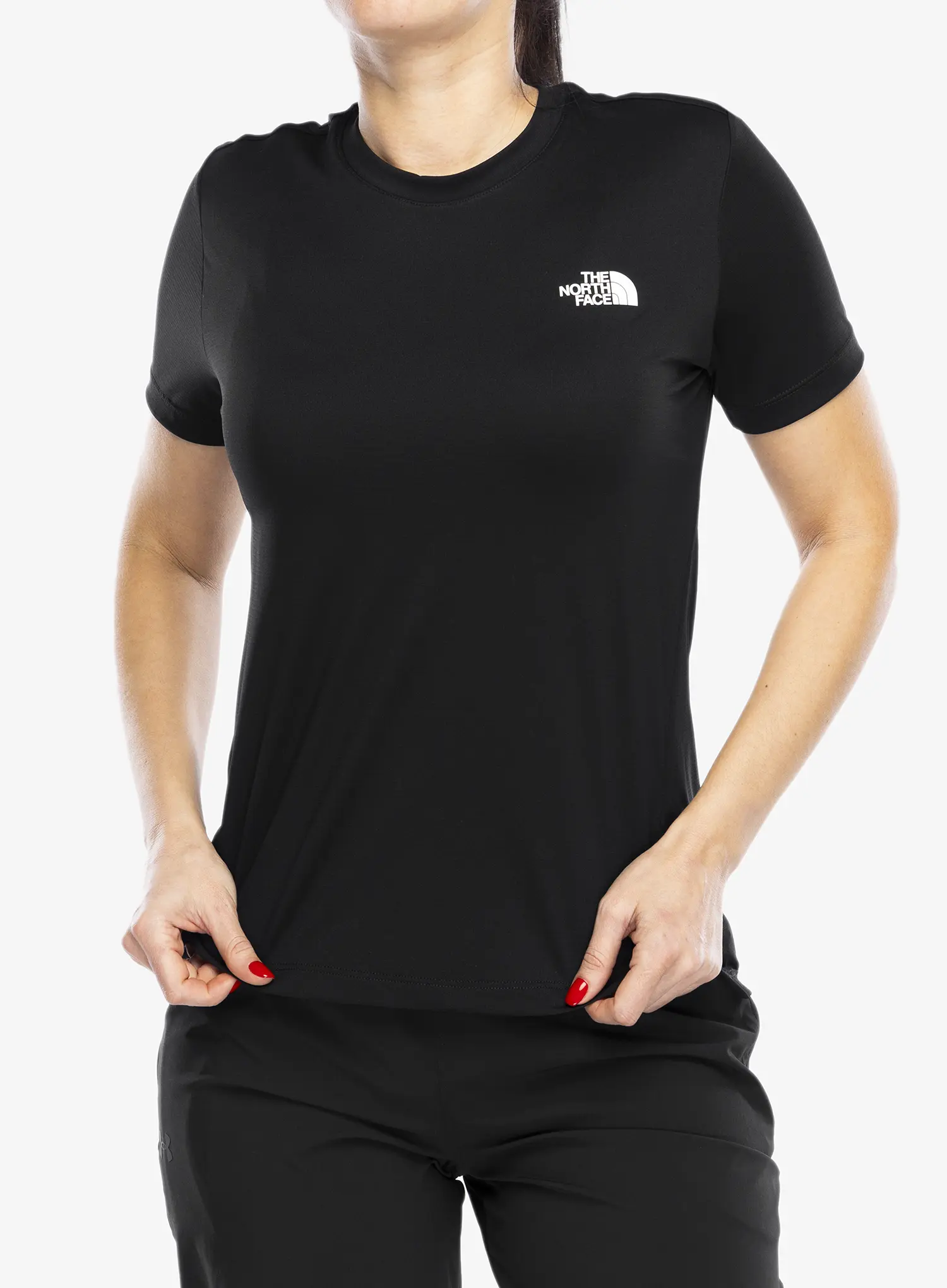 Ženska majica The North Face Flex S/S Tee Graphic - tnf black