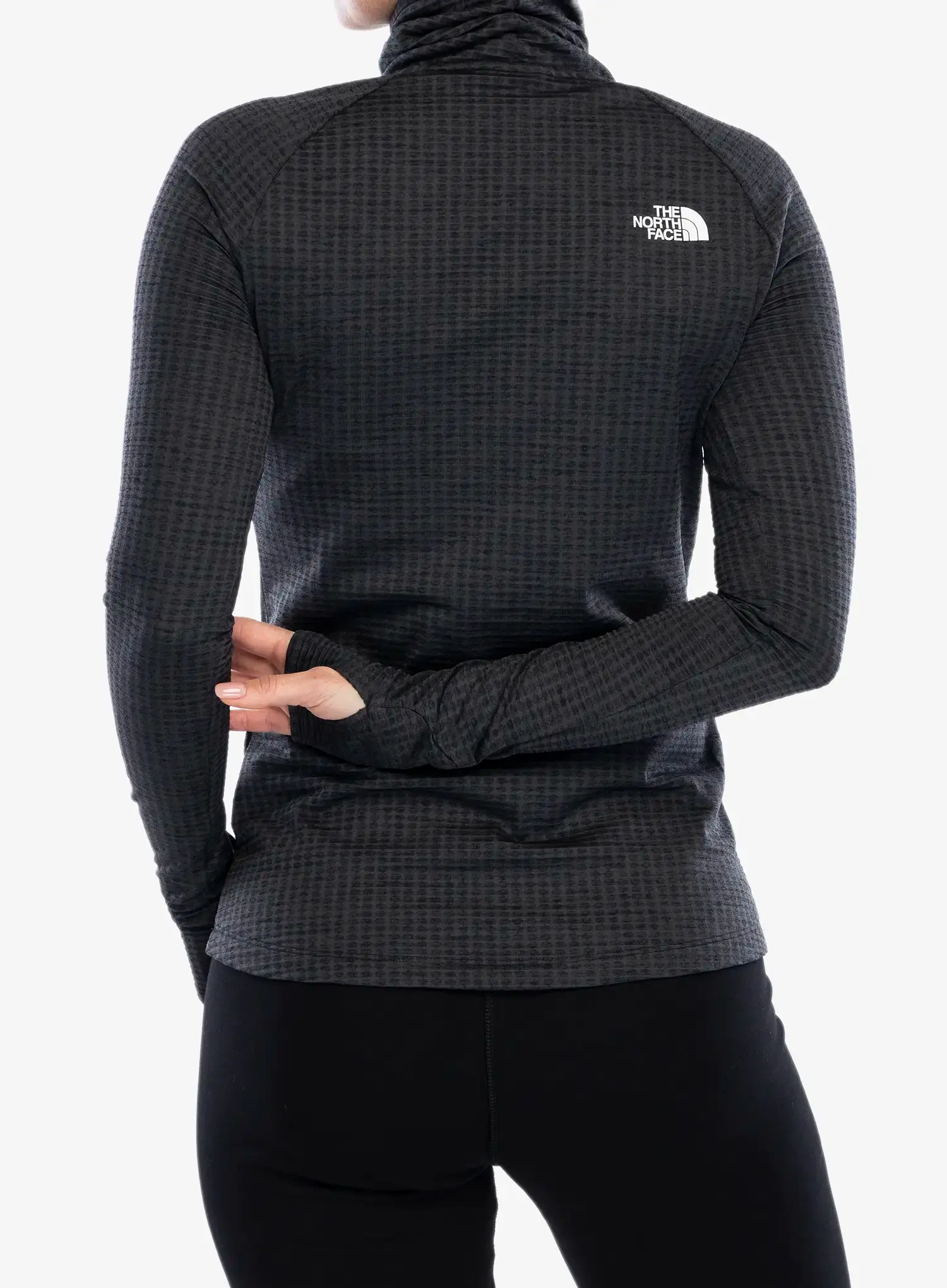 Ženska dukserica The North Face Flex Warm Funnel - tnf black light heather