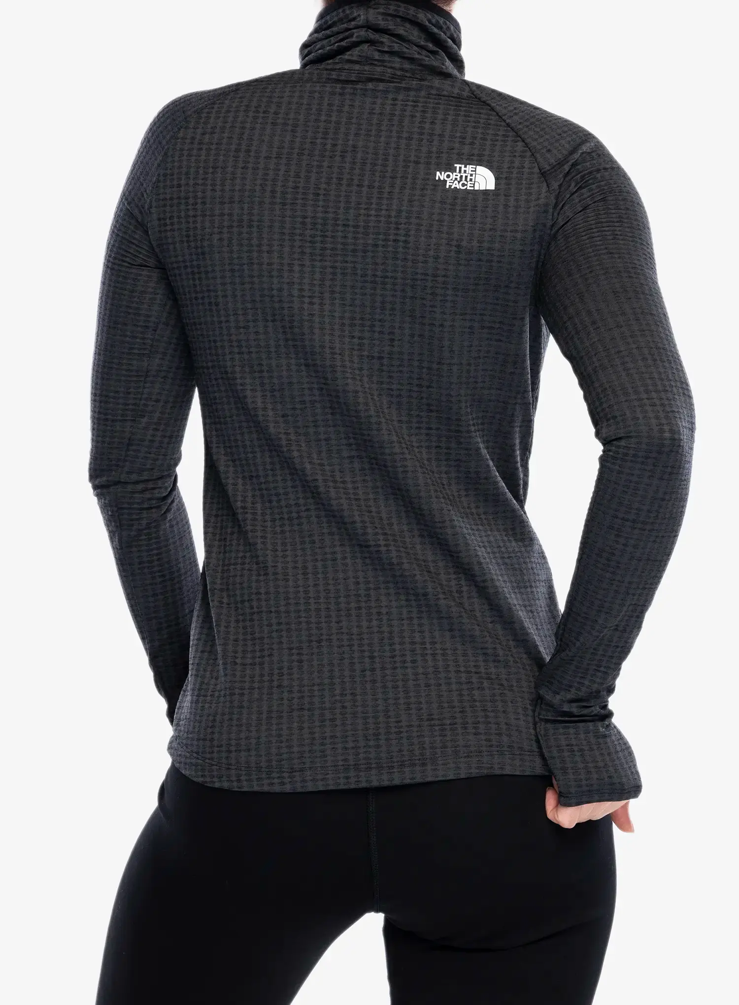 Ženska dukserica The North Face Flex Warm Funnel - tnf black light heather