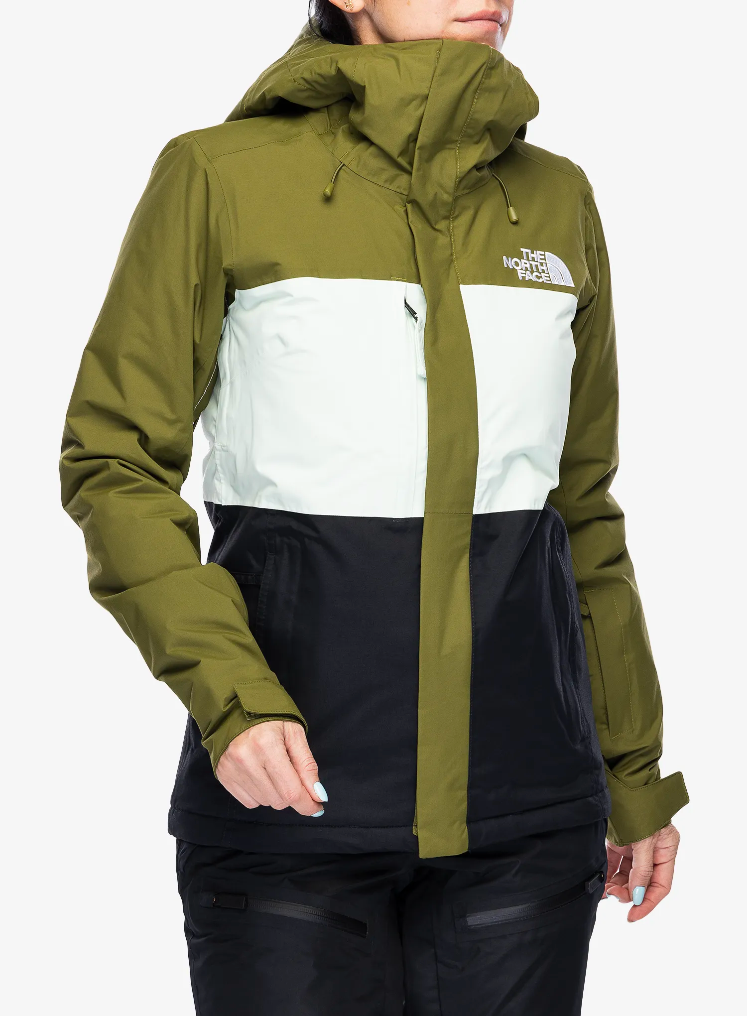 Ženska skijaška jakna The North Face Freedom Insulated Jacket - forest olive/pale green