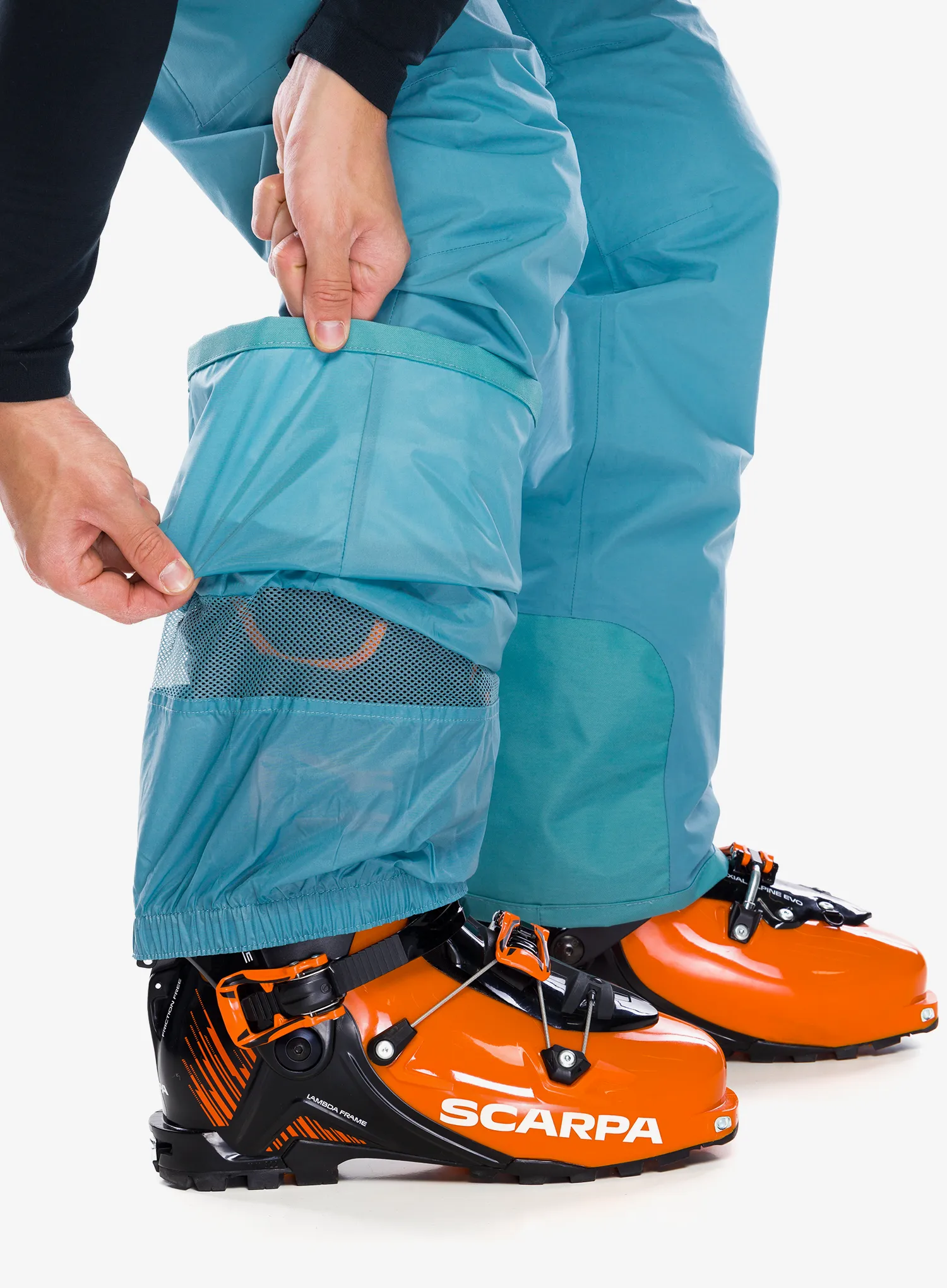 Skijaške hlače The North Face Freedom Pant - algae blue
