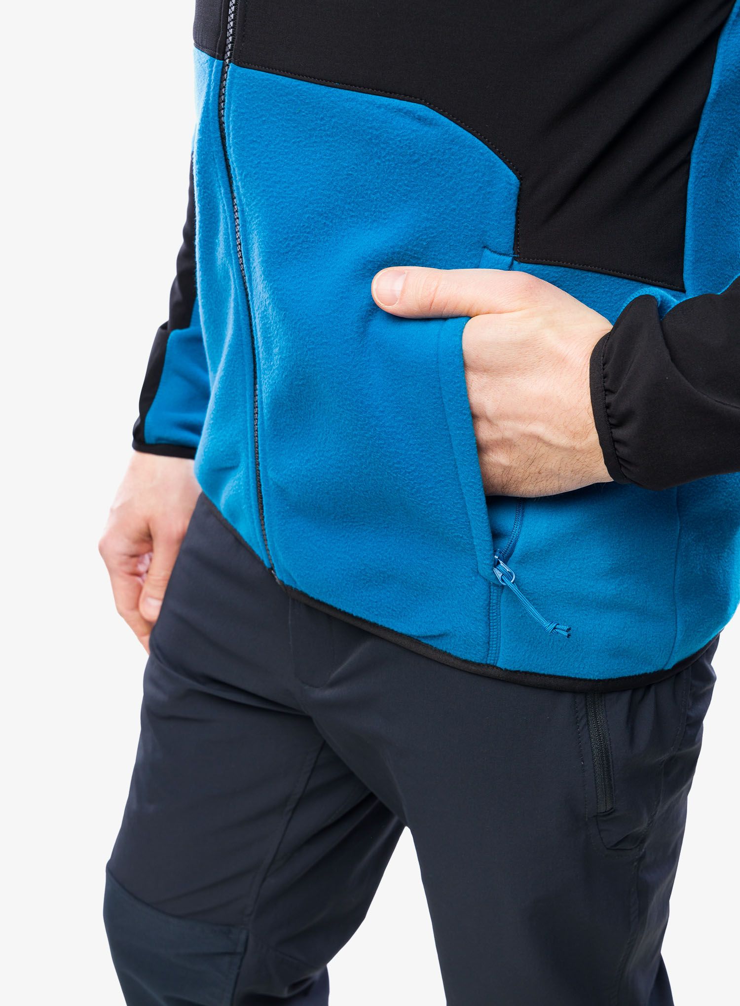 Dukserica na otkopčavanje The North Face Glacier Pro Full Zip - adriatic blue/black