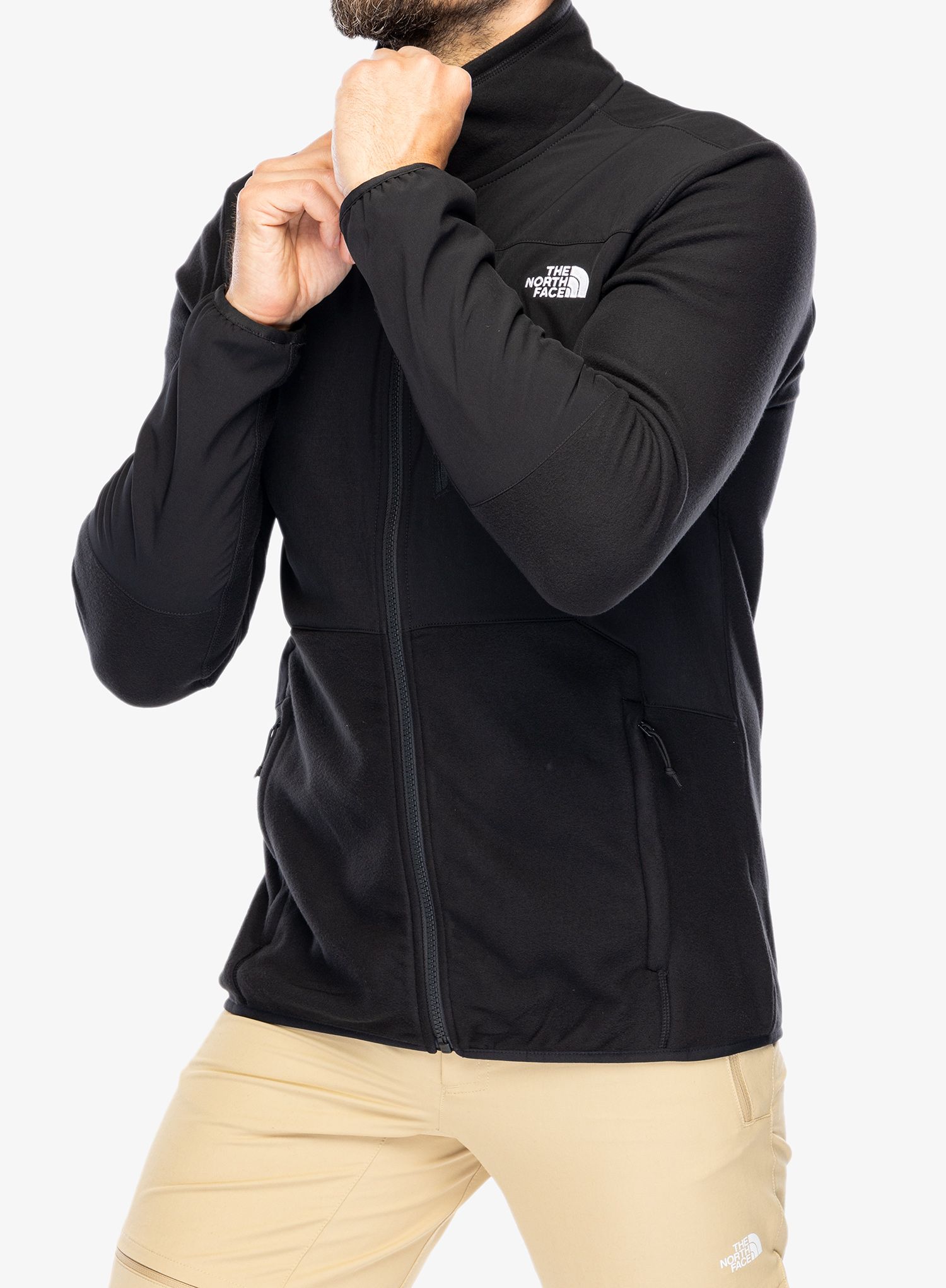 Dukserica The North Face Glacier Pro Full Zip Eu - tnf black/tnf black