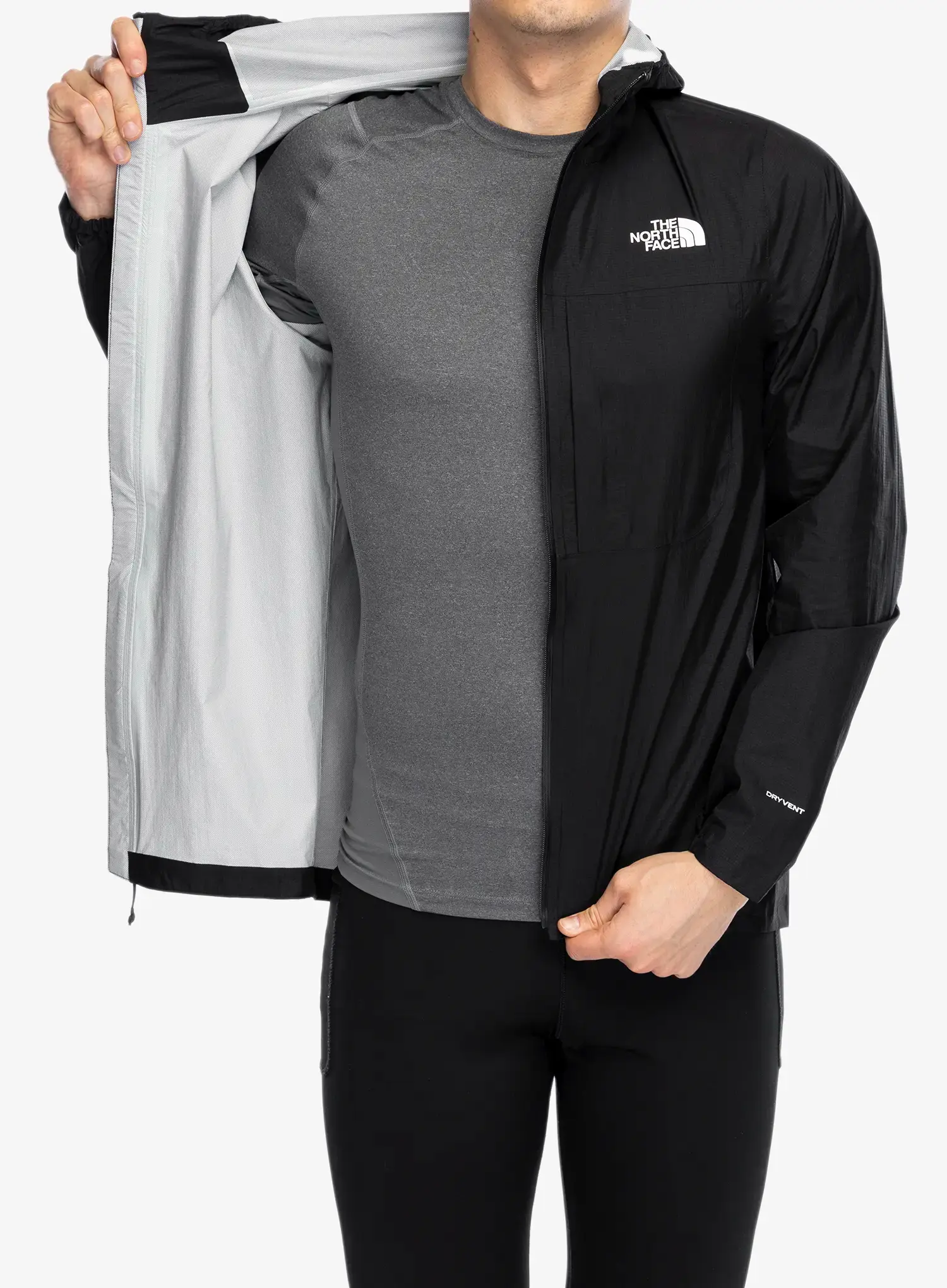 Jakna za trčanje The North Face Higher Run Rain Jacket - tnf black