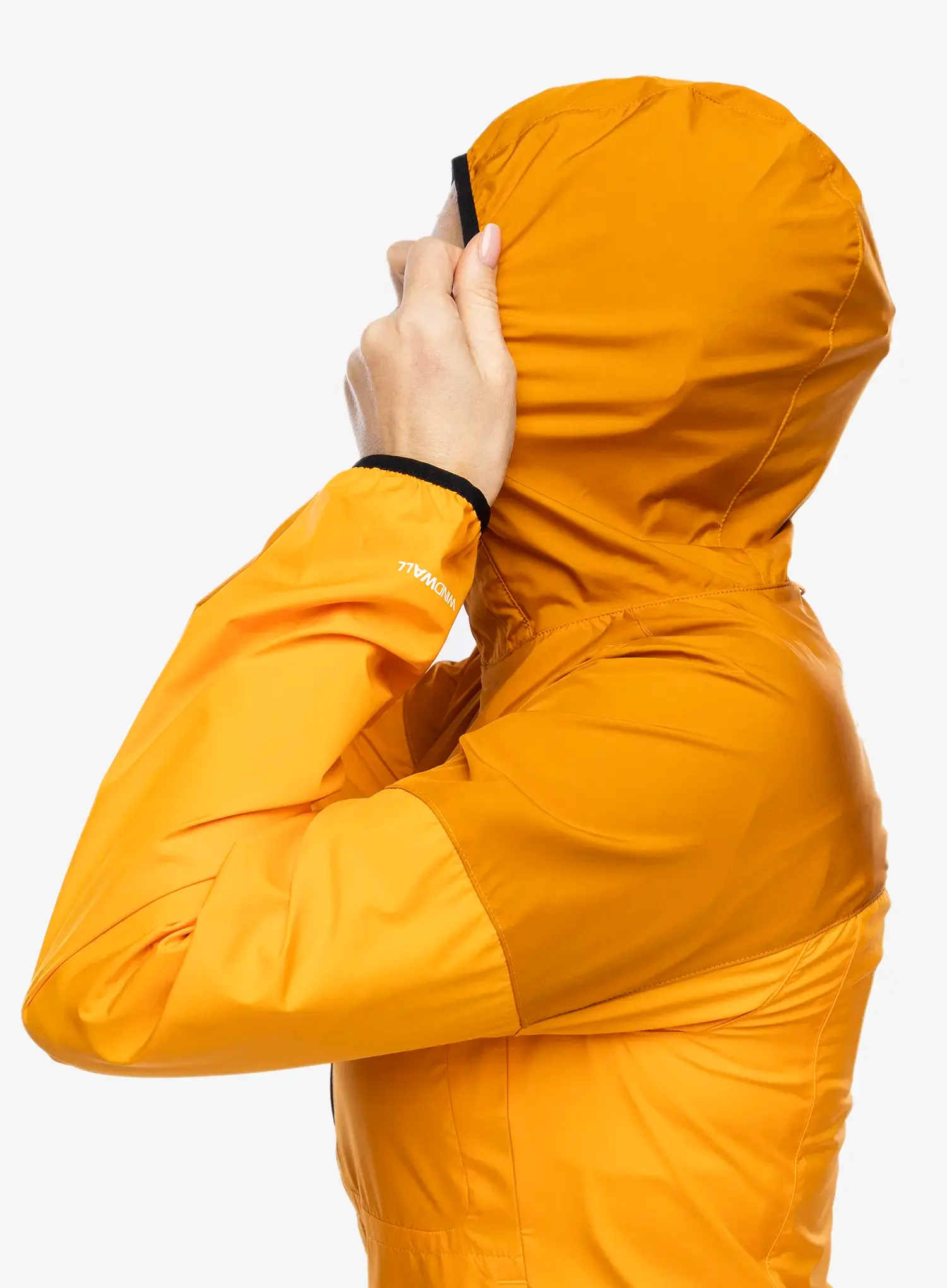 Ženska vjetrovka The North Face Higher Run Wind Jacket - apricot glaze/iron citrus