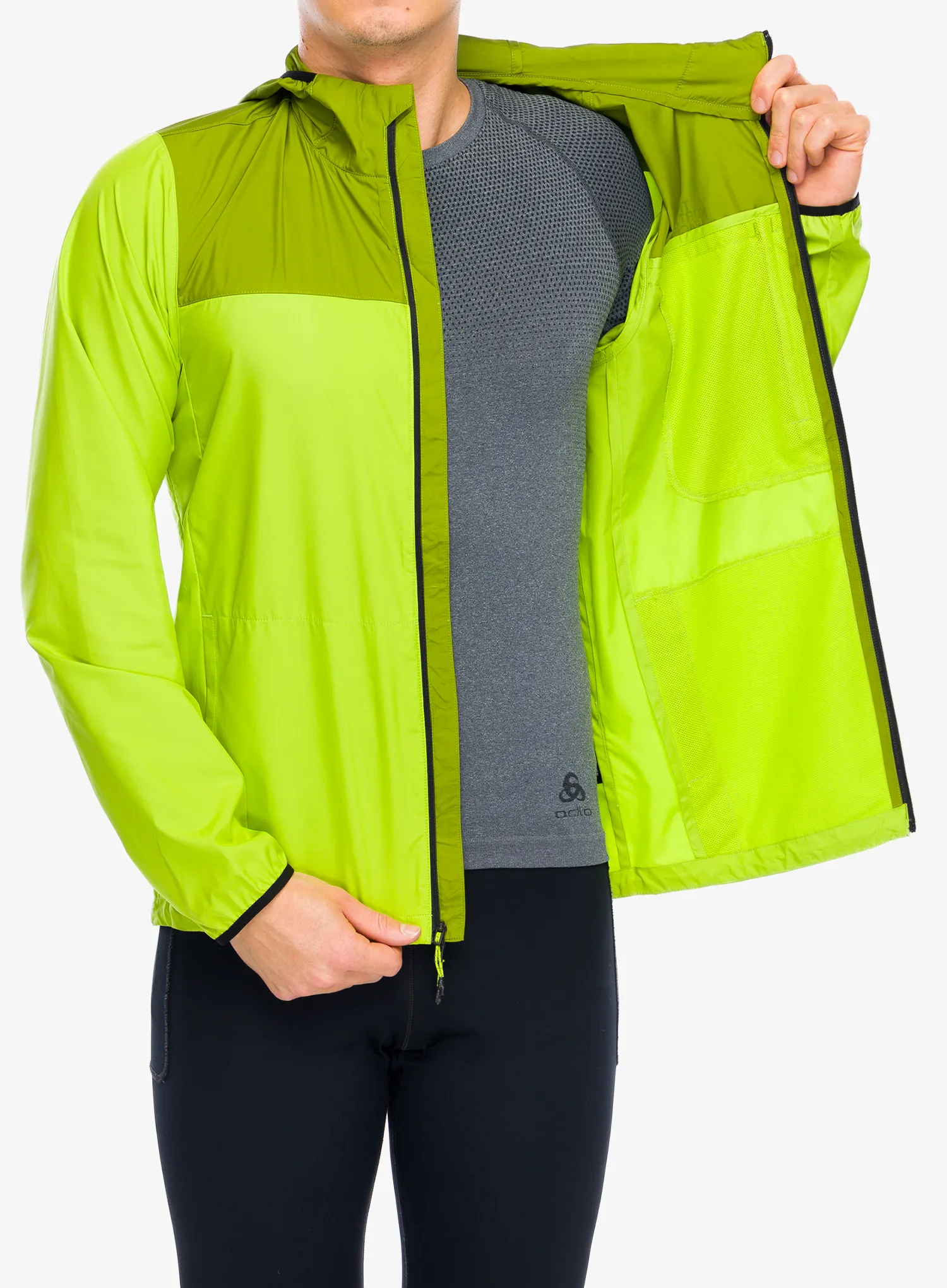 Vjetrovka The North Face Higher Run Wind Jacket - meadow grass/oak green