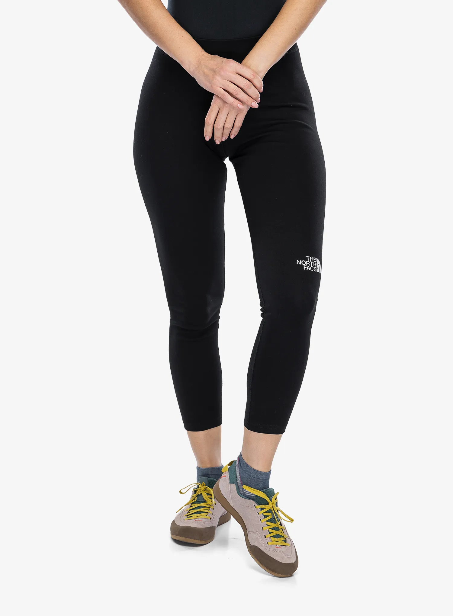 Ženske tajice The North Face Interlock Cotton Leggings - tnf black