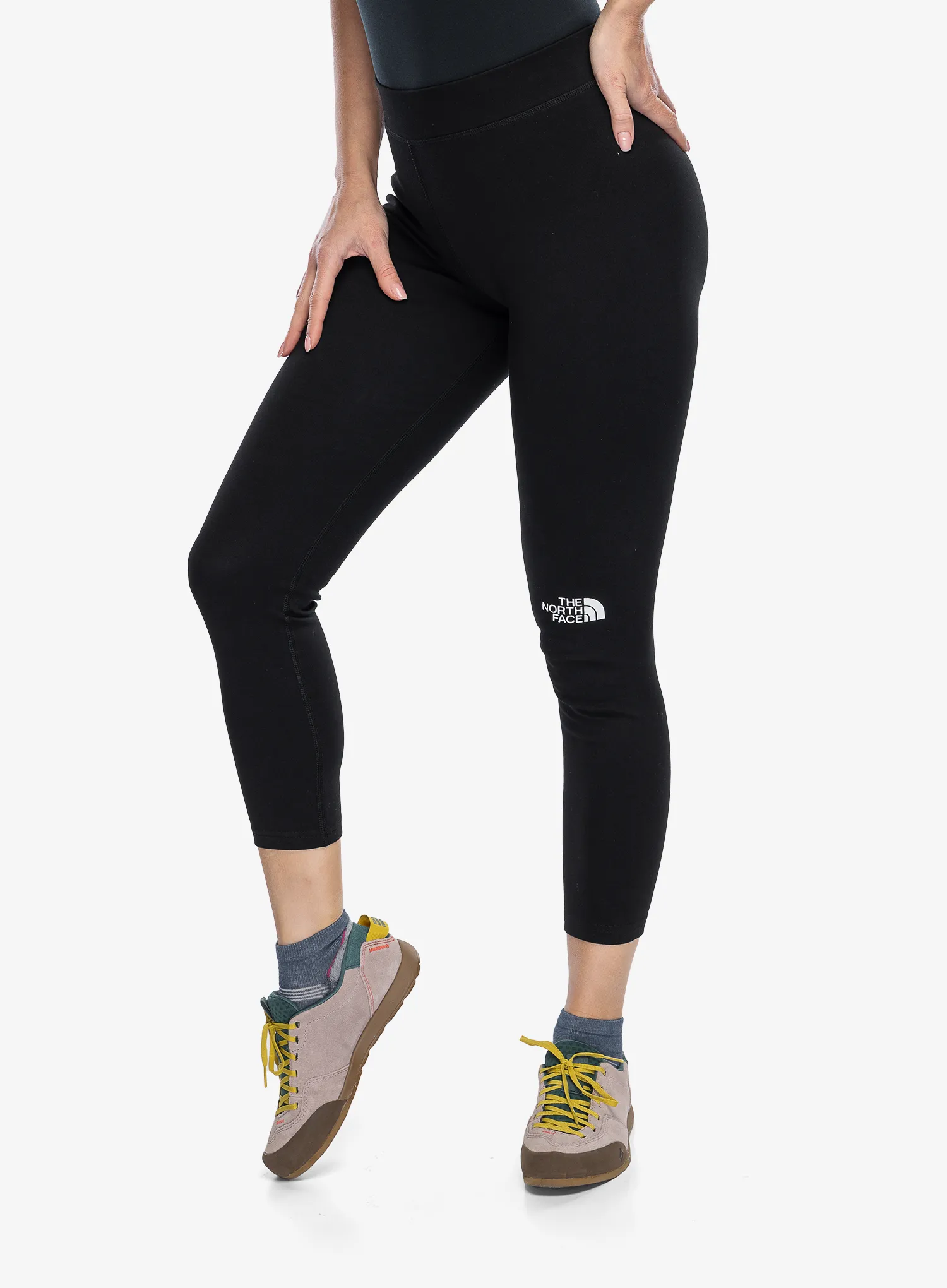 Ženske tajice The North Face Interlock Cotton Leggings - tnf black