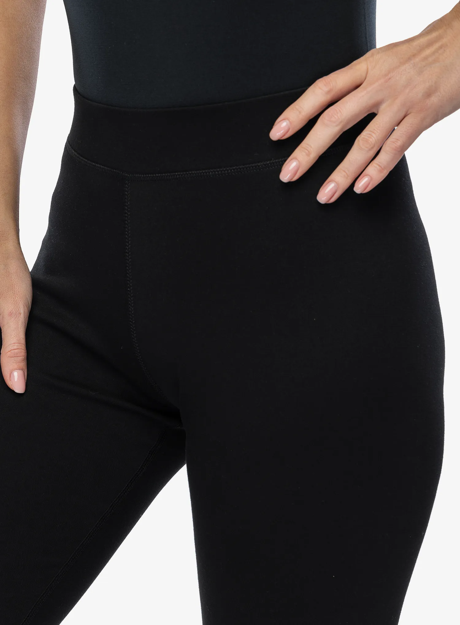 Ženske tajice The North Face Interlock Cotton Leggings - tnf black