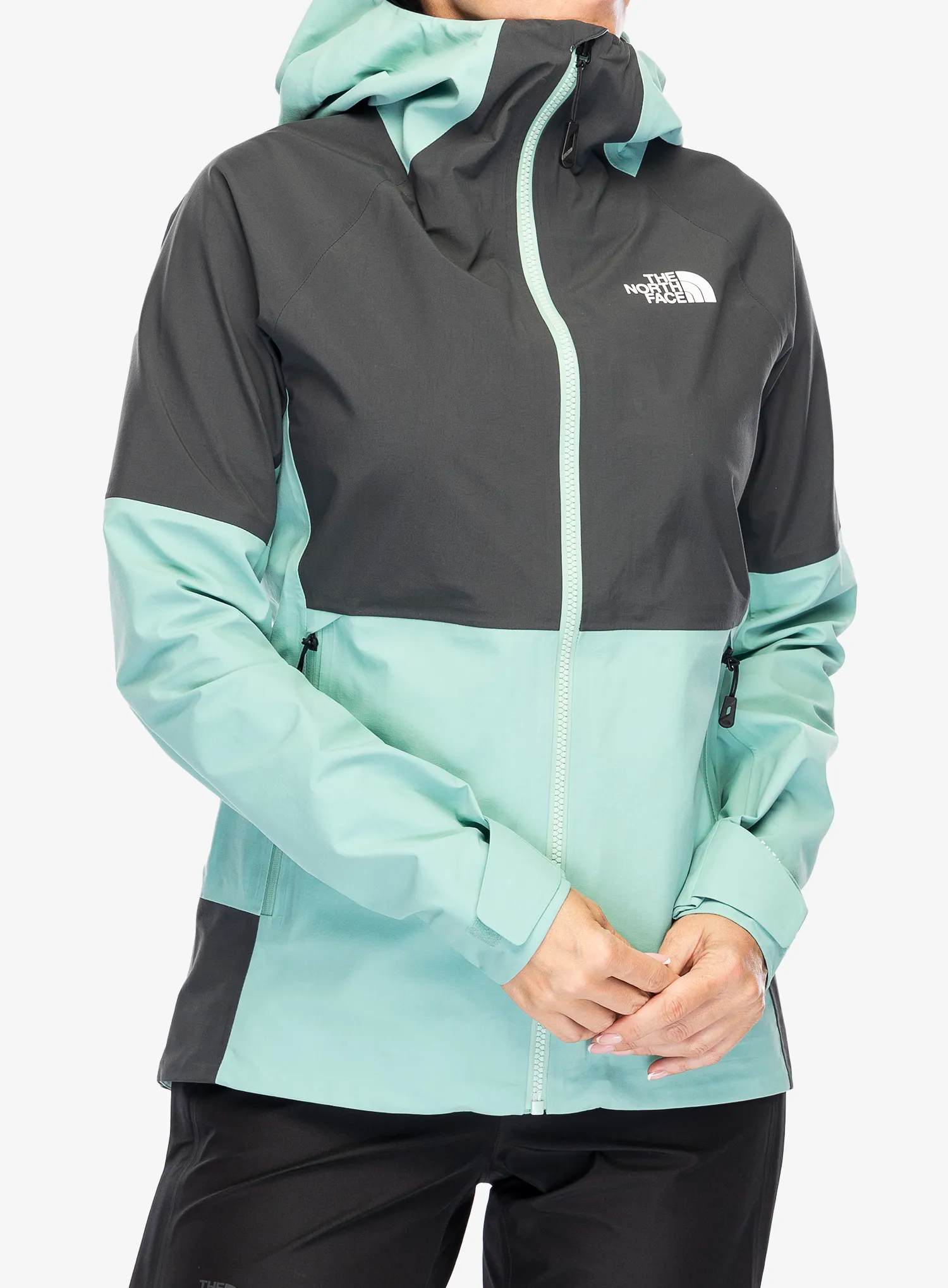 Ženska jakna za planine The North Face Jazzi FUTURELIGHT Jacket - wasabi/asphalt grey