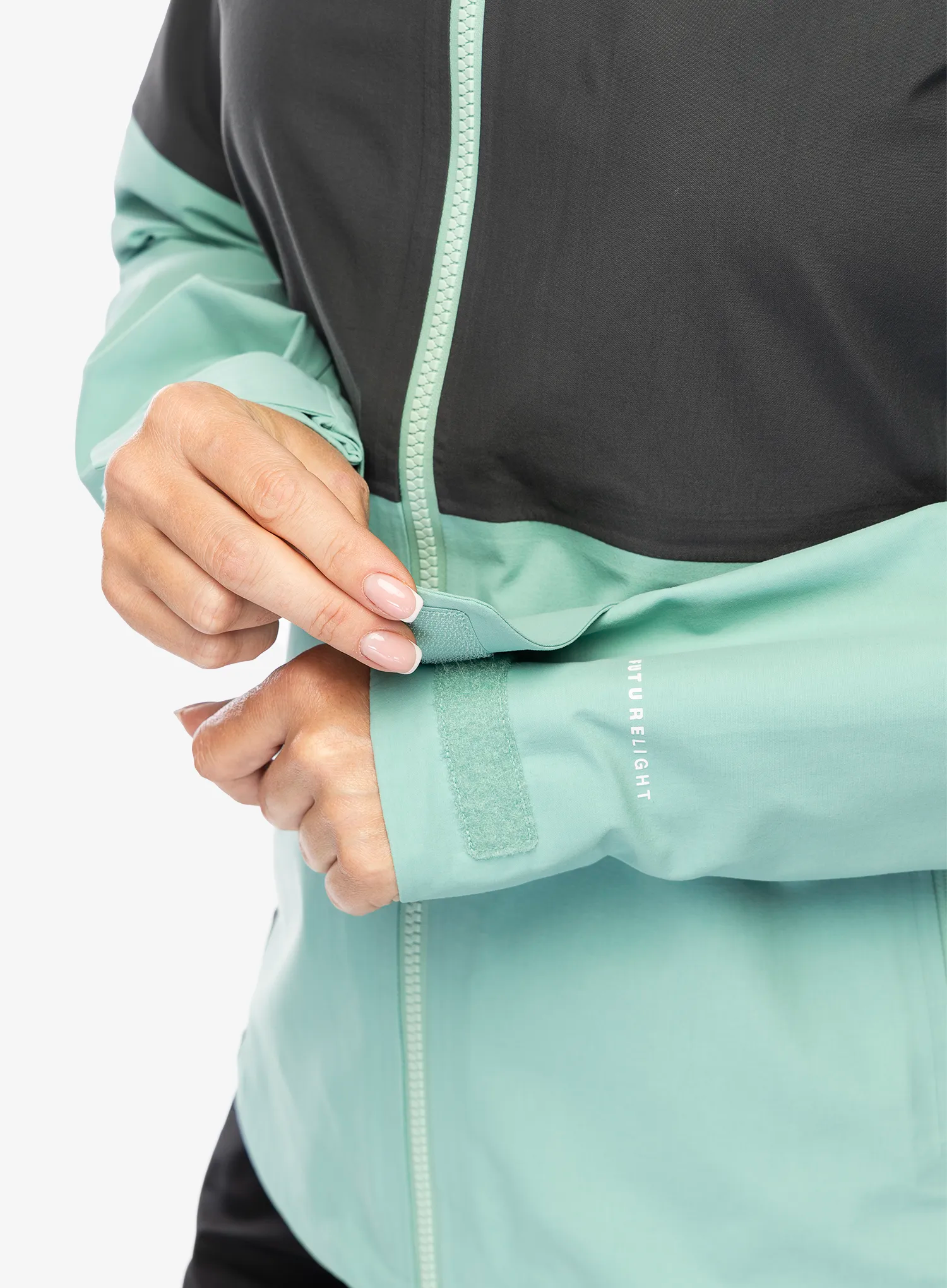 Ženska jakna za planine The North Face Jazzi FUTURELIGHT Jacket - wasabi/asphalt grey