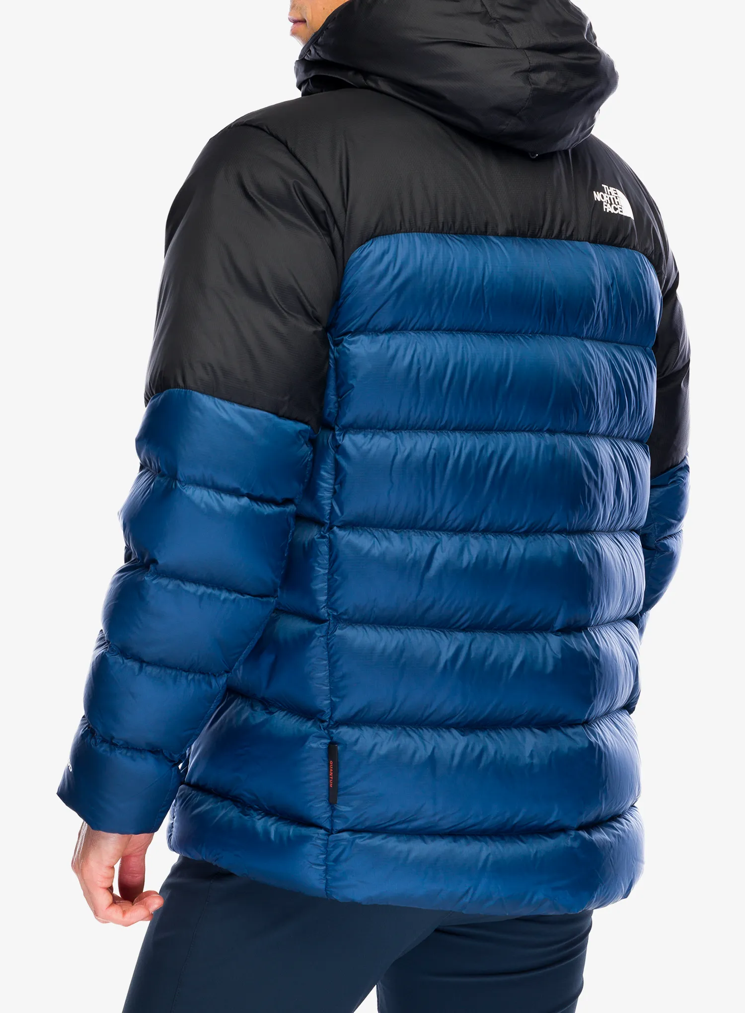 Pernata jakna The North Face Kalix Down Hoodie - shady blue/tnf black