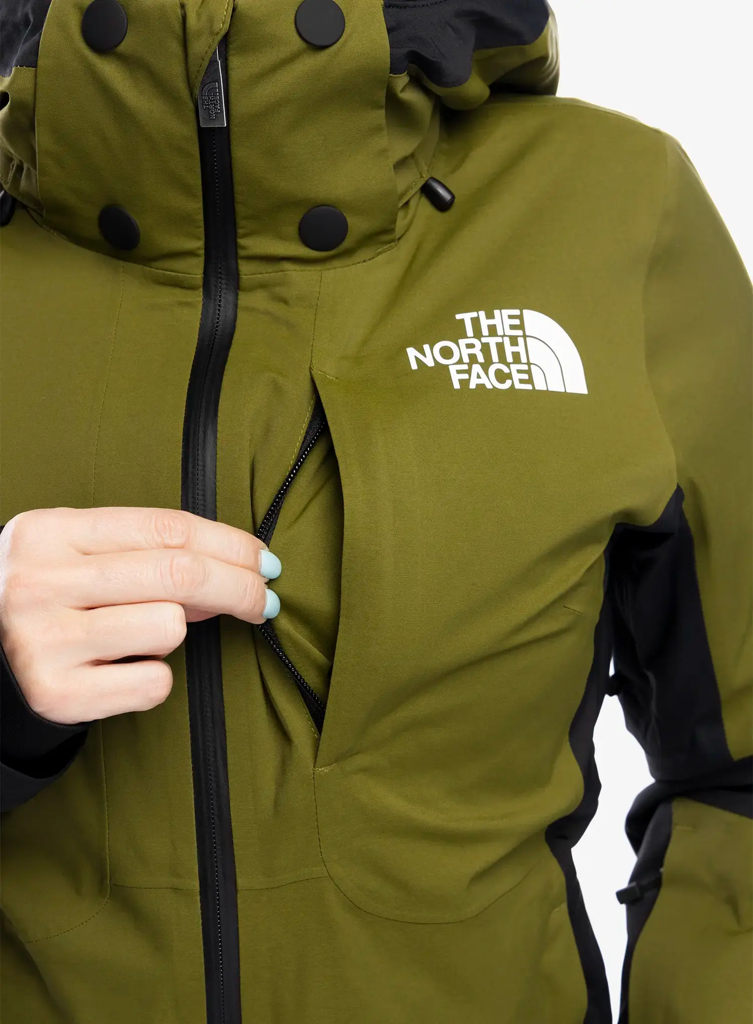 Ženska skijaška jakna The North Face Lenado Jacket - forest olive/tnf black