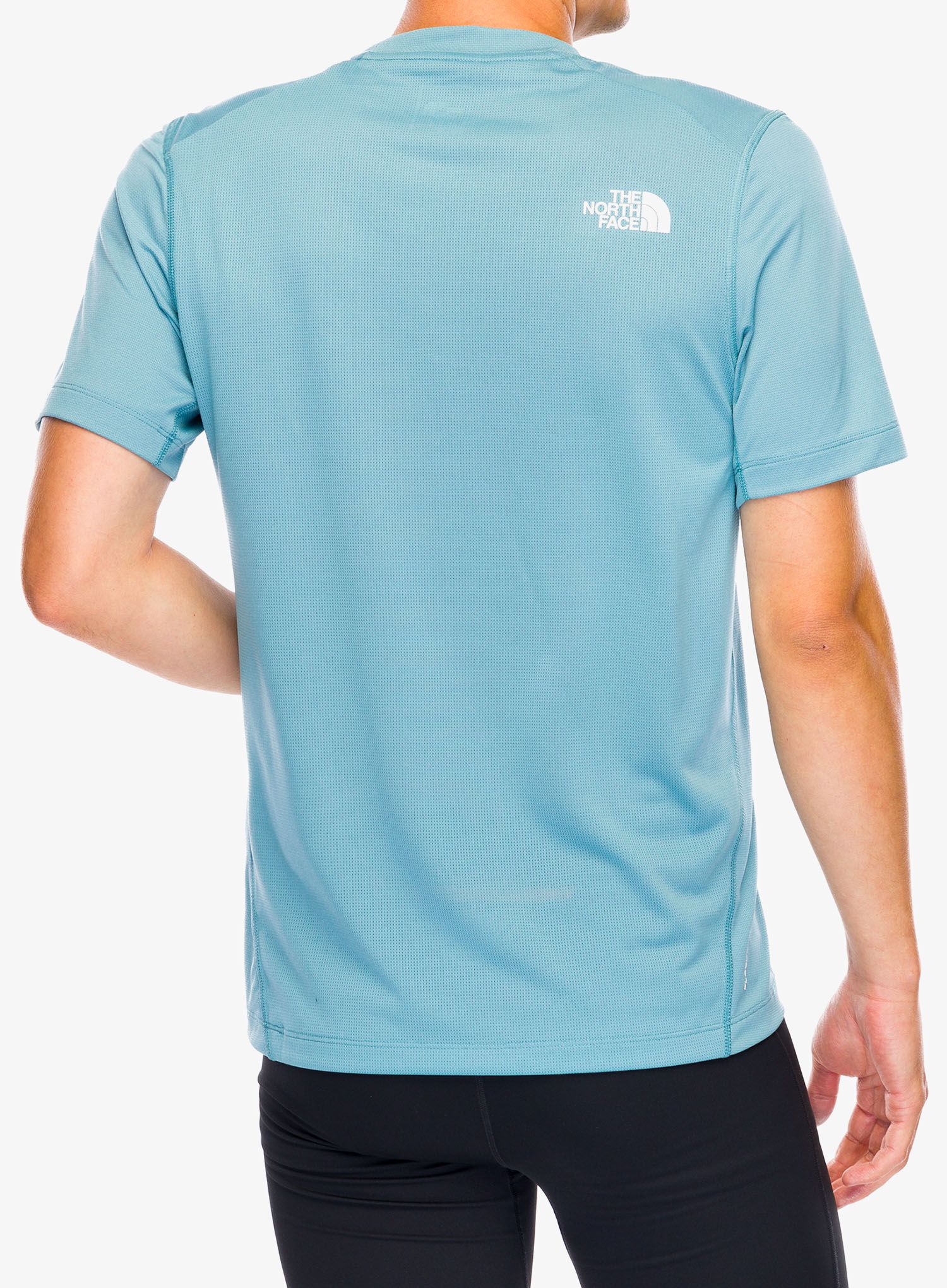 Majica za trčanje The North Face Lightbright S/S Tee - algae blue