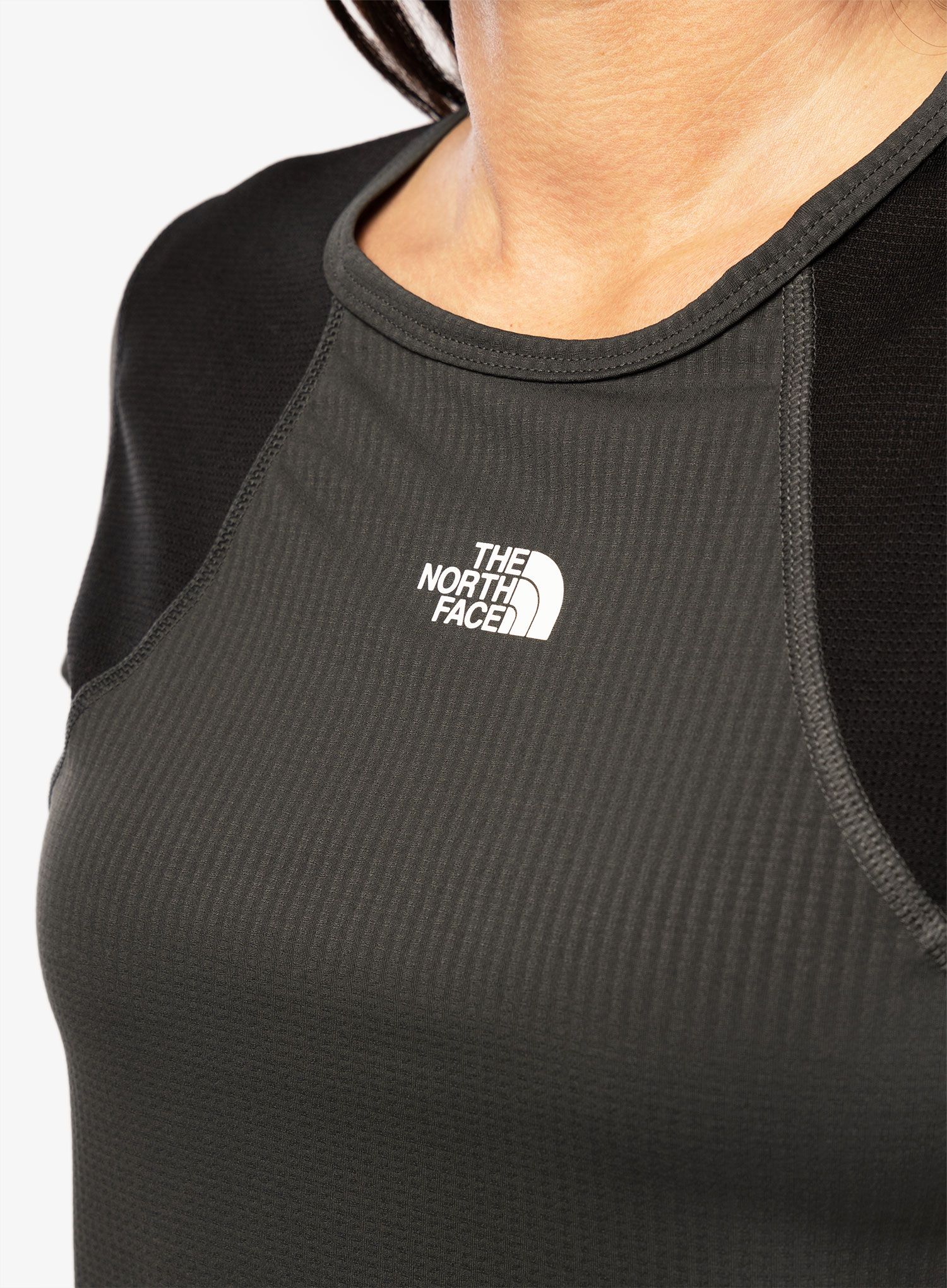 Ženska majica za trčanje The North Face Lightbright S/S Tee - grey/black