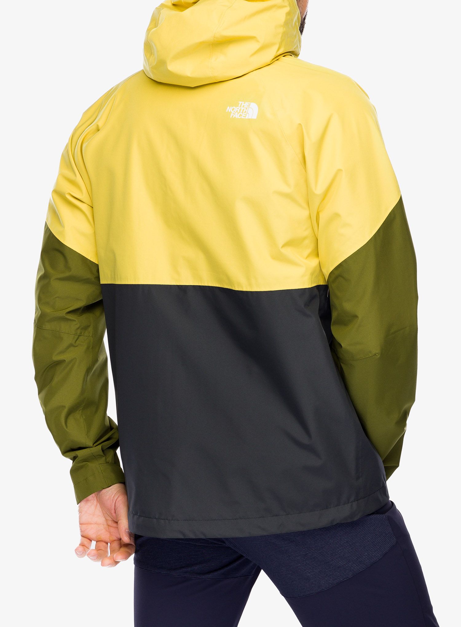 Kišna jakna The North Face Lightning Zip-In Jacket - asphalt grey/yellow