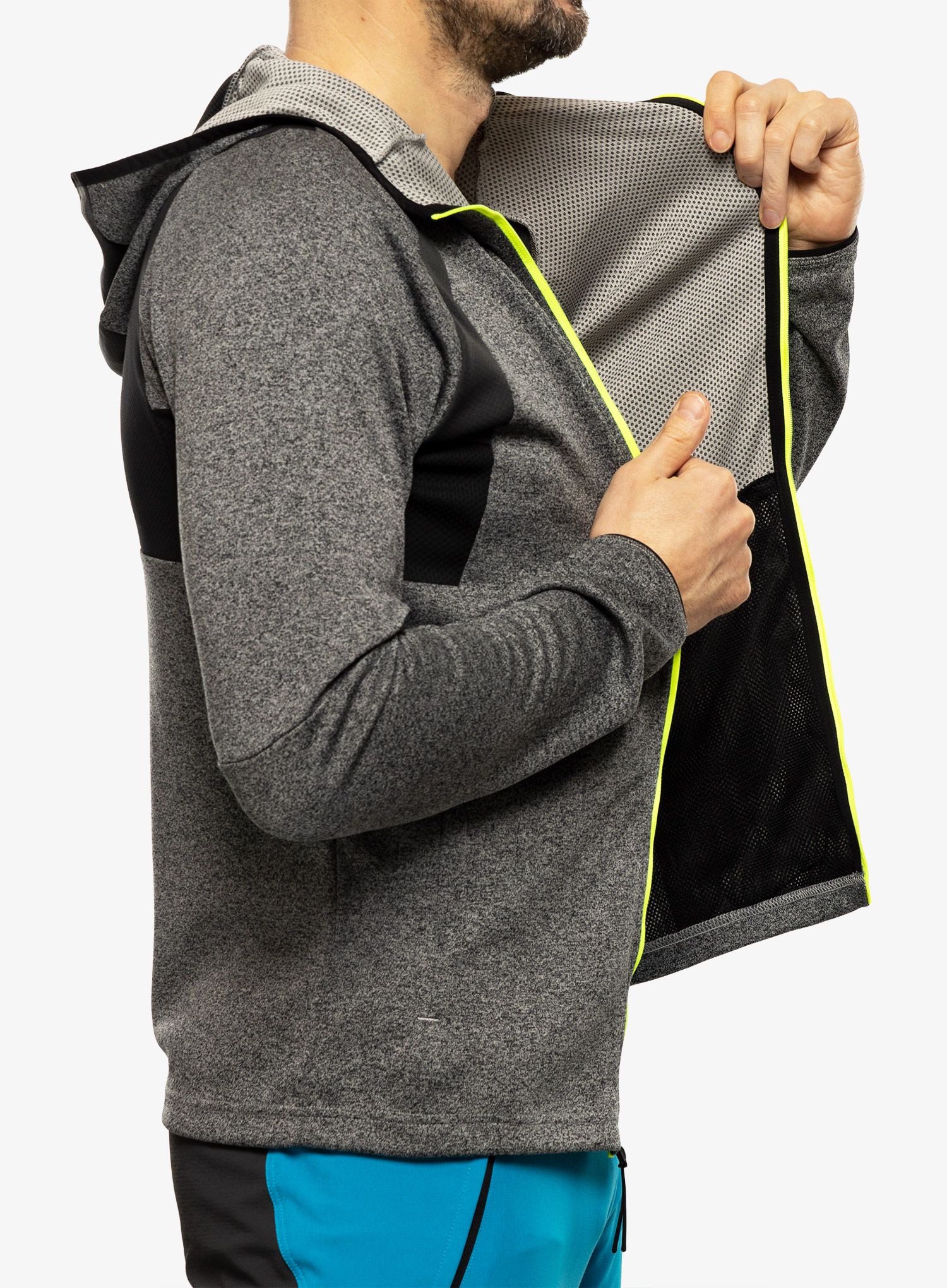 Trekking dukserica The North Face Ma Lab FZ Hoodie - meld grey