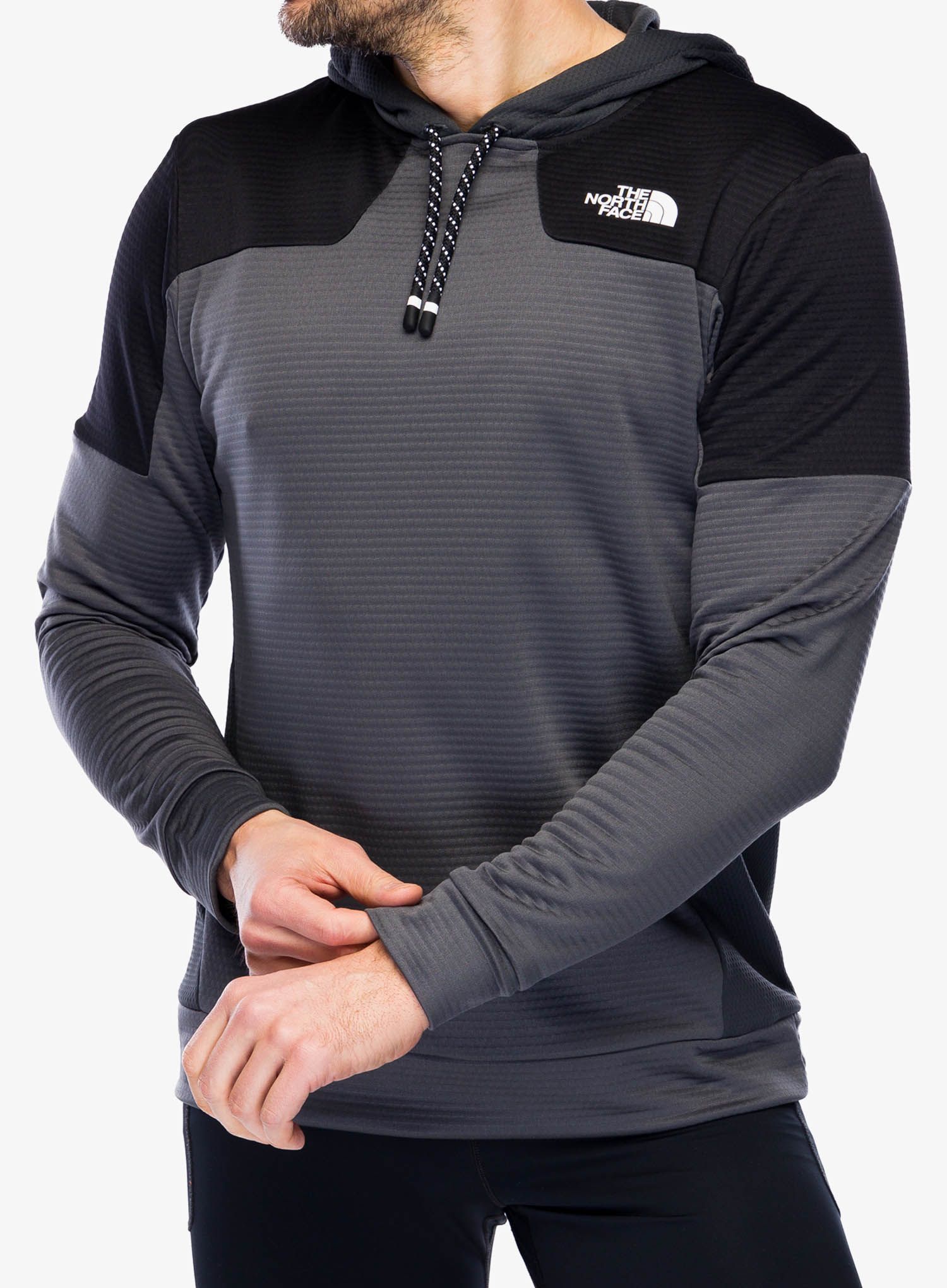 Majica s kapuljačom The North Face Ma Pull On Fleece Hoodie - grey/black
