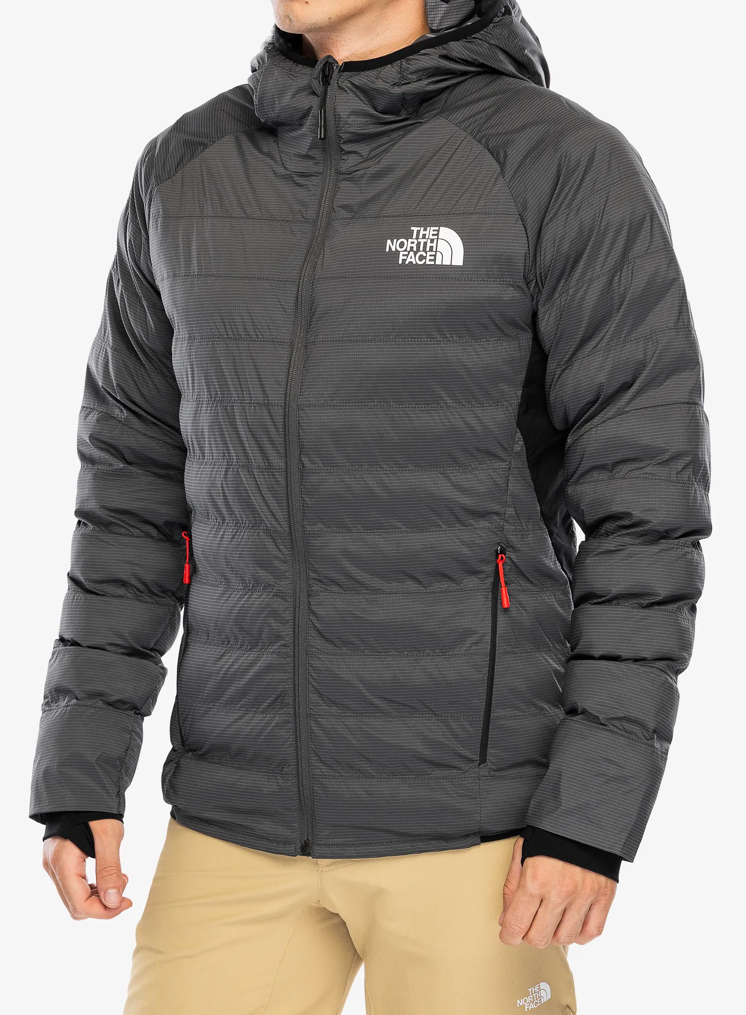 Jakna s postavom The North Face Macugnaga 50/50 Synthetic - anthracite grey/tnf black
