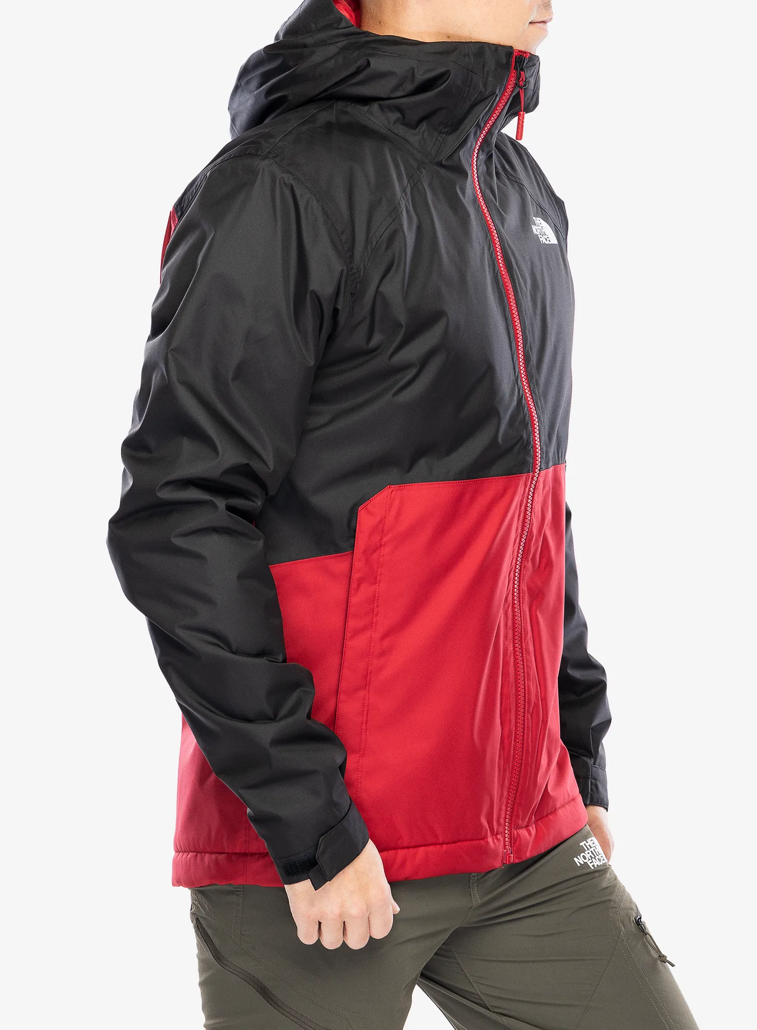 Jakna s postavom The North Face Millerton Insulated Jacket - garnet red/tnf black