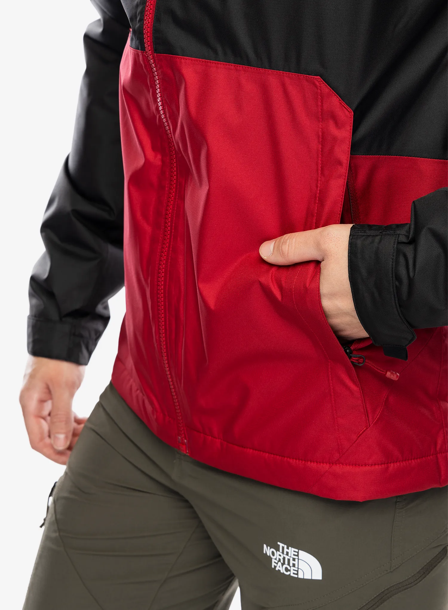 Jakna s postavom The North Face Millerton Insulated Jacket - garnet red/tnf black