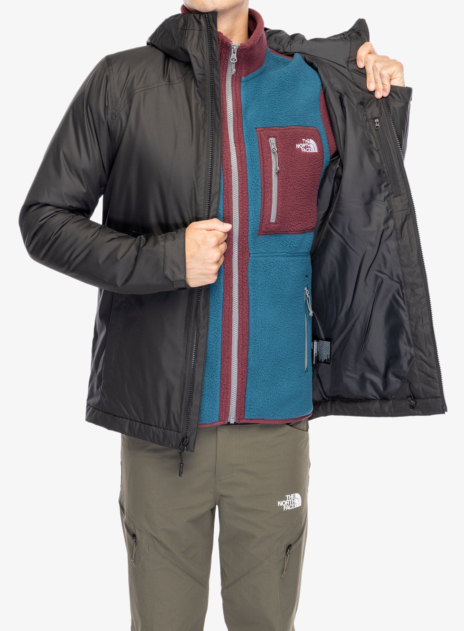 Jakna s postavom The North Face Millerton Insulated Jacket - tnf black