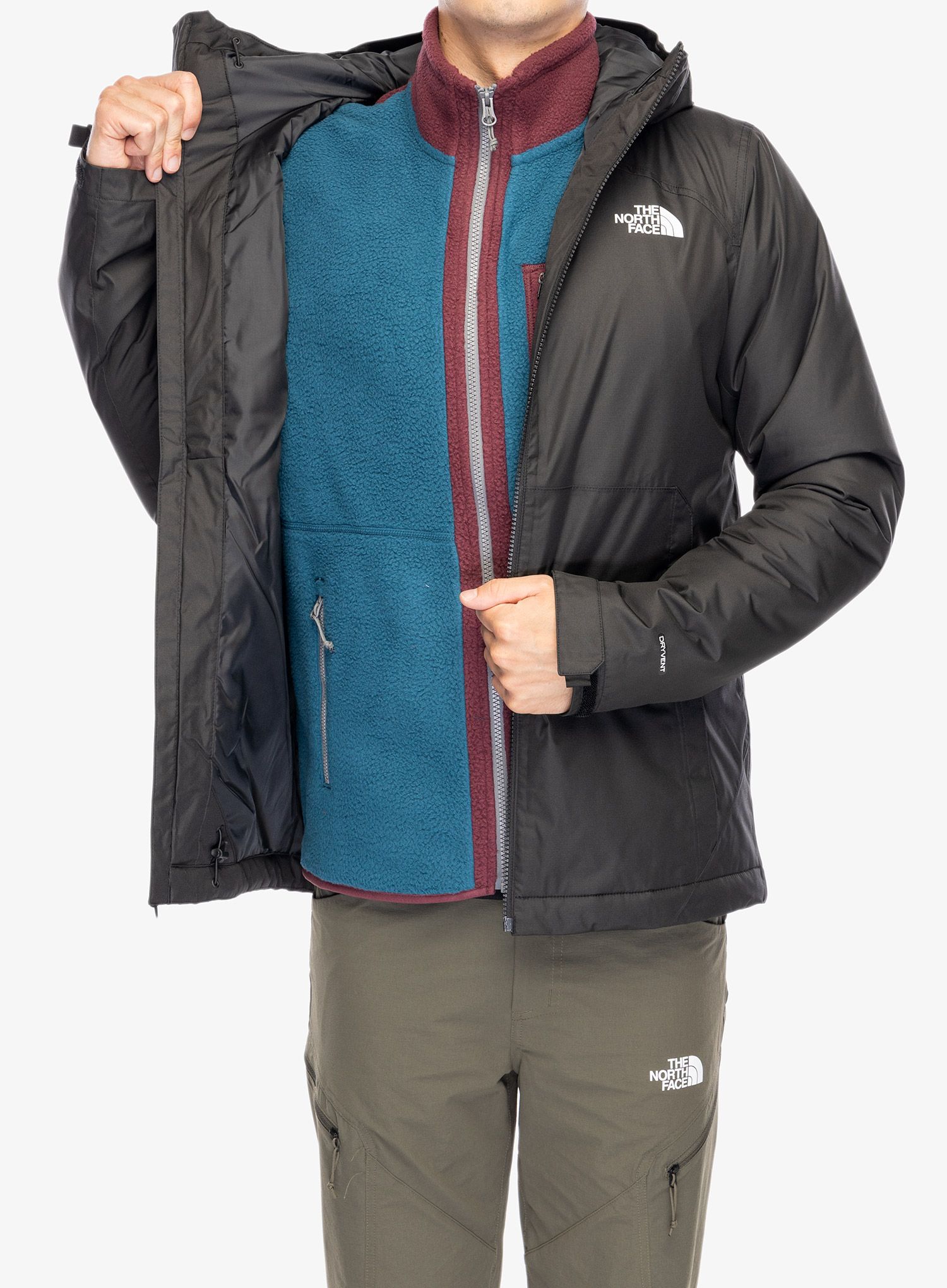 Jakna s postavom The North Face Millerton Insulated Jacket - tnf black