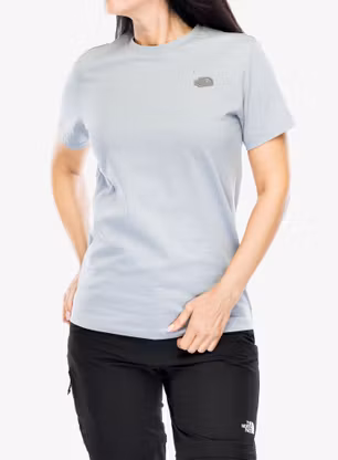 Ženska pamučna majica The North Face Natural Dye S/S Tee - smoked pearl natural dye
