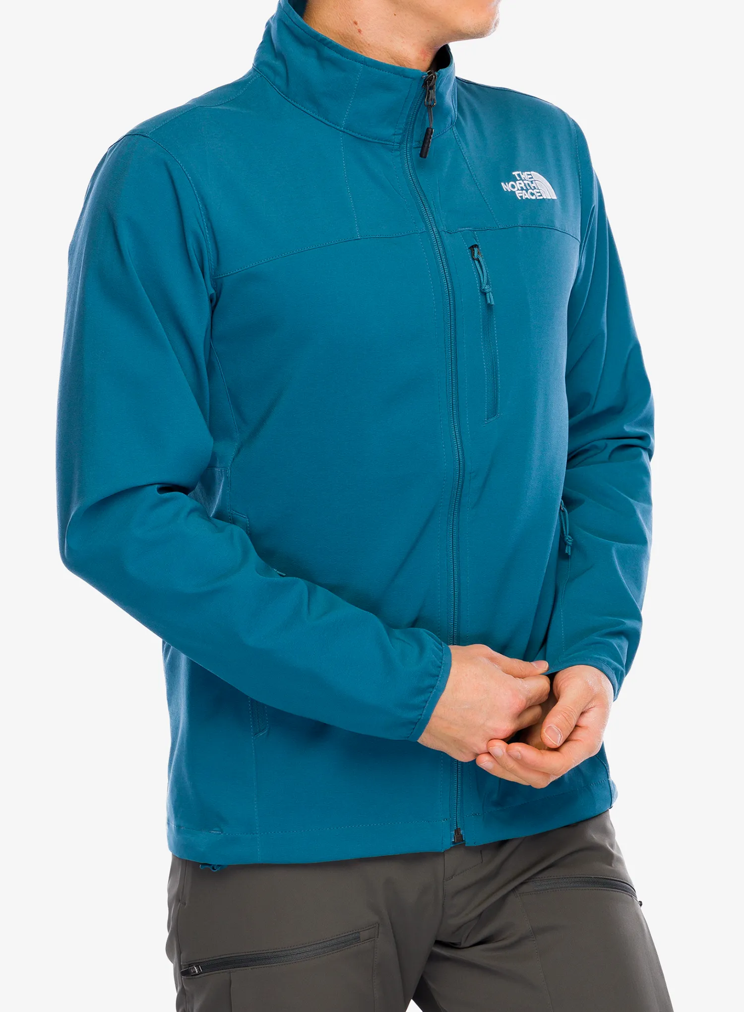 Softshell jakna The North Face Nimble Jacket - mallard blue