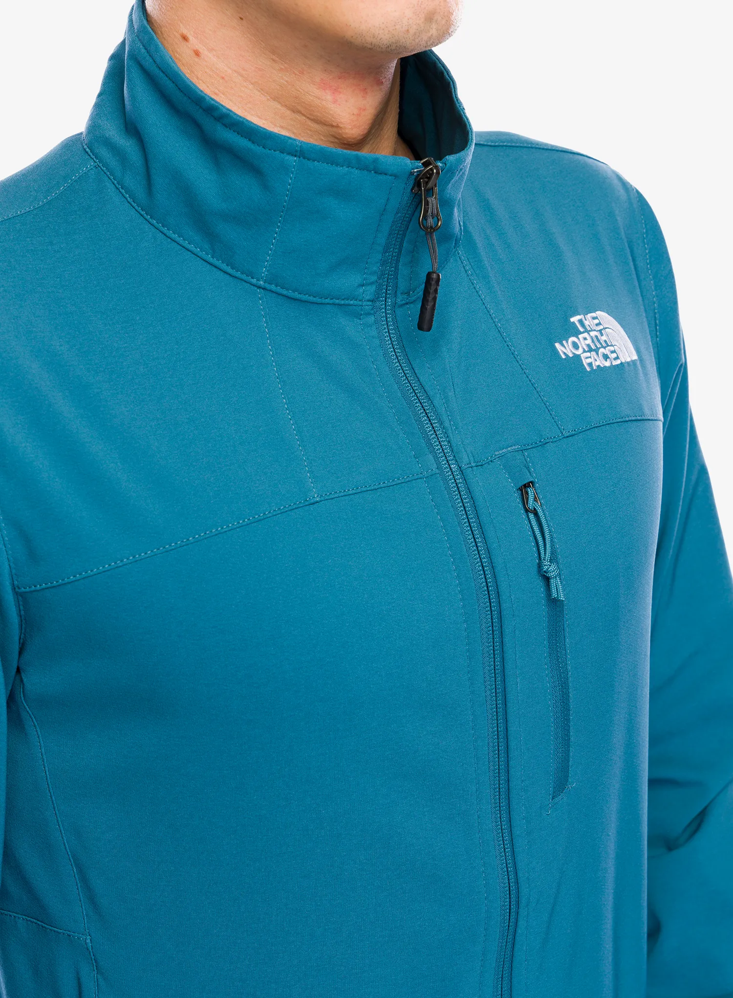 Softshell jakna The North Face Nimble Jacket - mallard blue