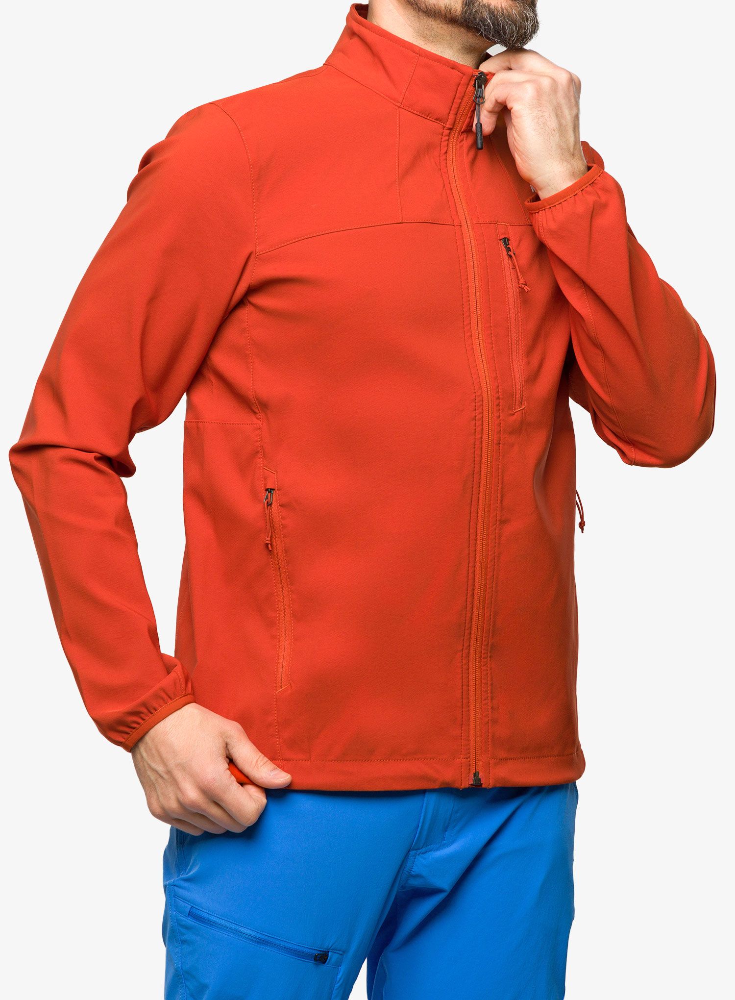 Softshell jakna The North Face Nimble Jacket - rusted bronze