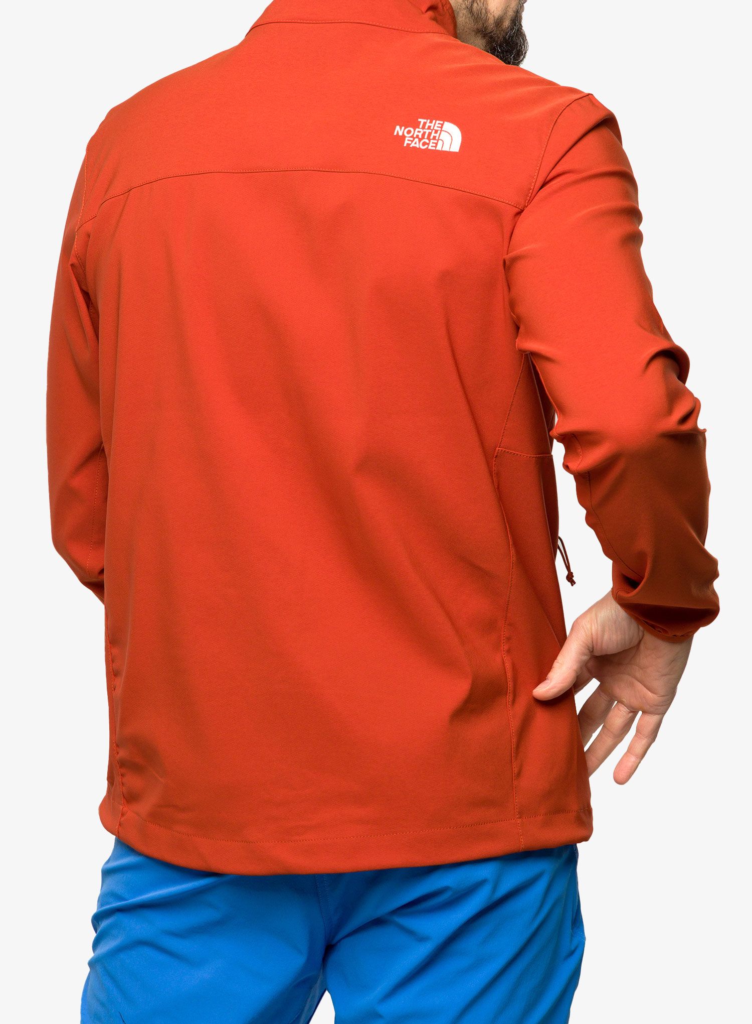 Softshell jakna The North Face Nimble Jacket - rusted bronze