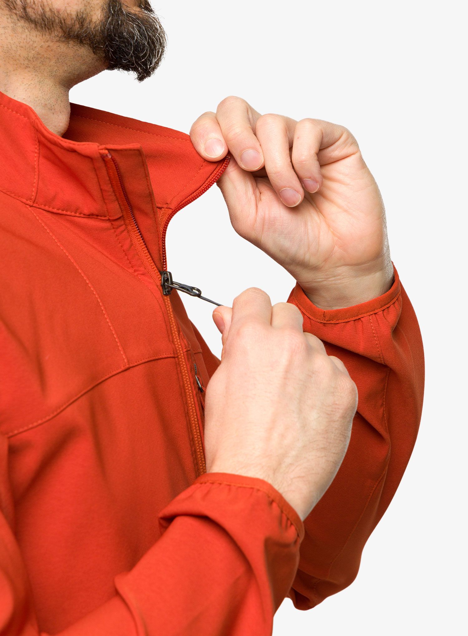 Softshell jakna The North Face Nimble Jacket - rusted bronze