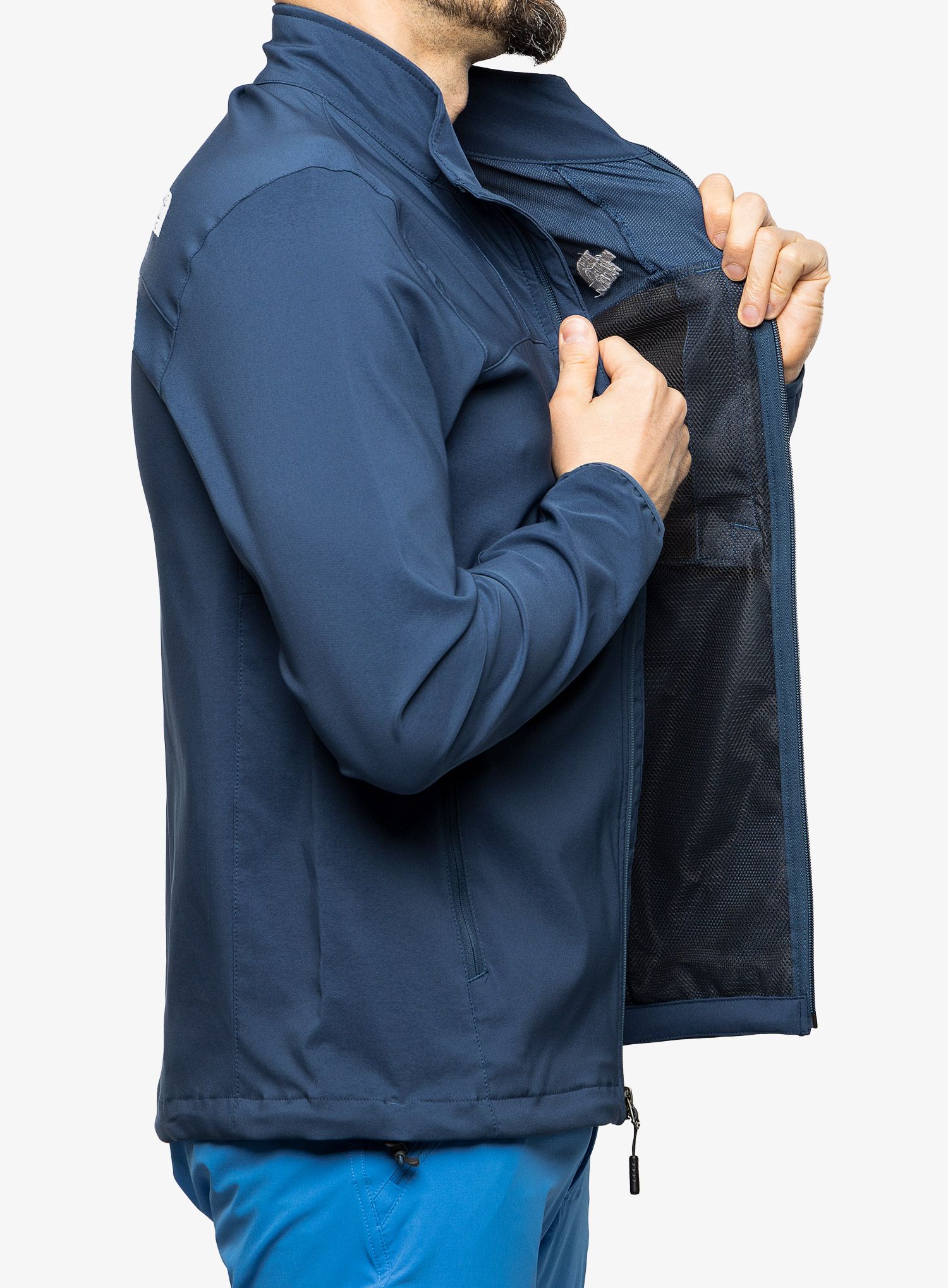 Softshell jakna The North Face Nimble Jacket - shady blue