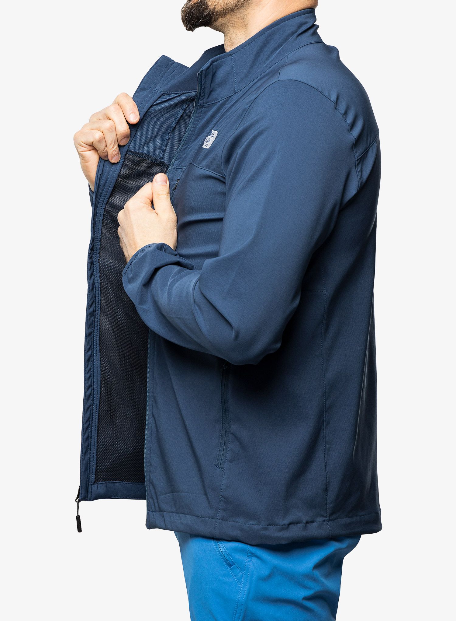 Softshell jakna The North Face Nimble Jacket - shady blue